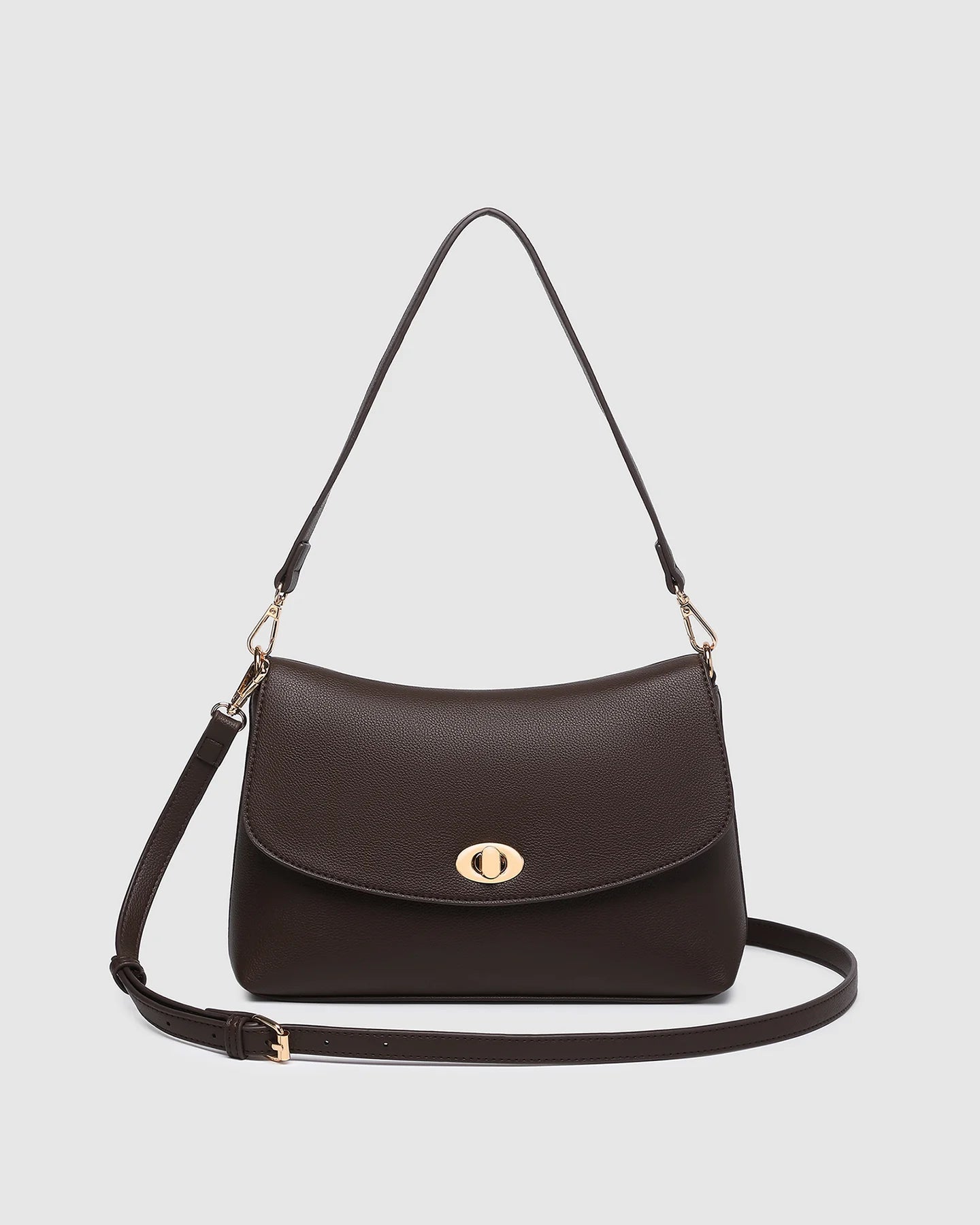Nisha Shoulder Bag (Chocolate)