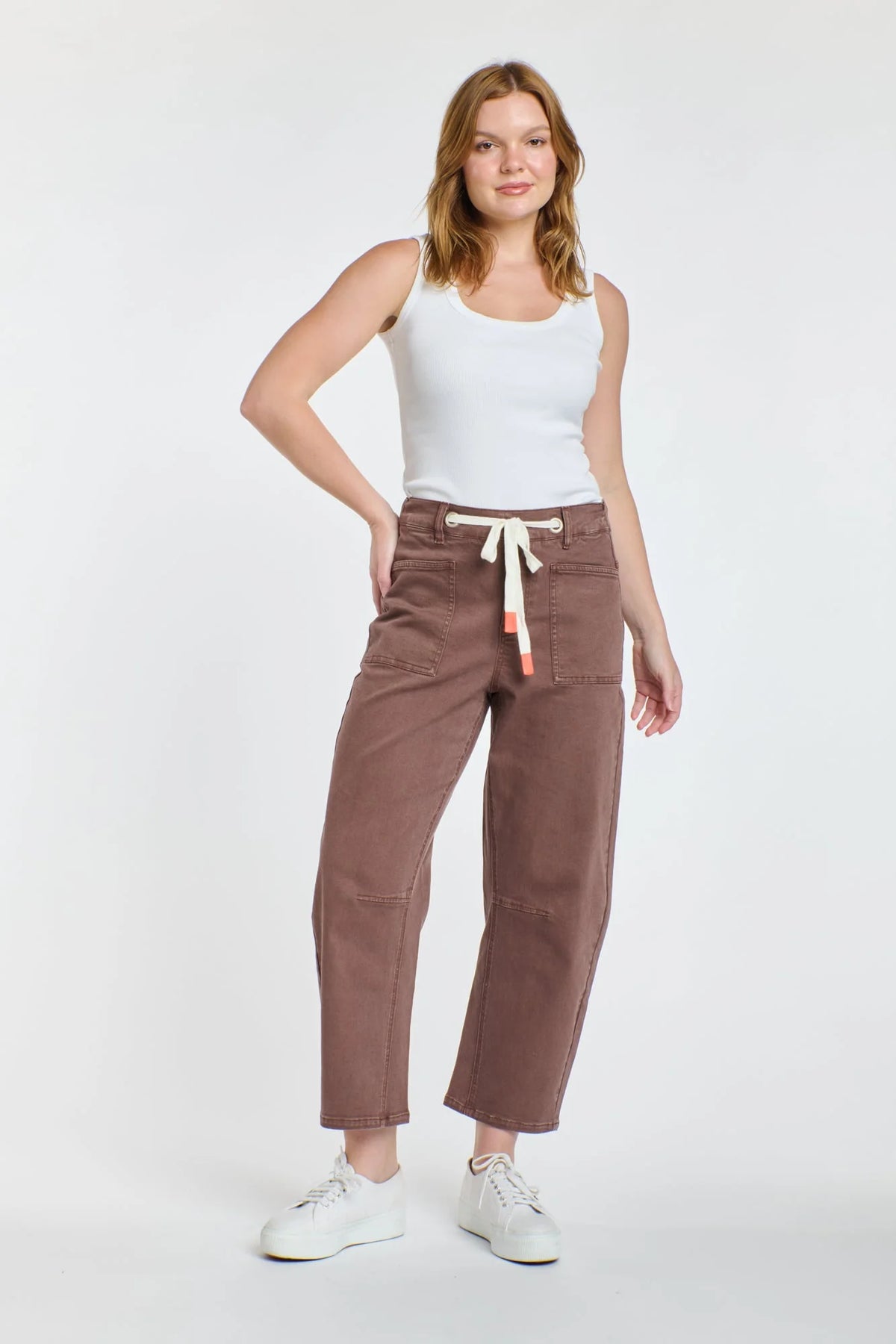 Carter Barrel Jeans (Chocolate)