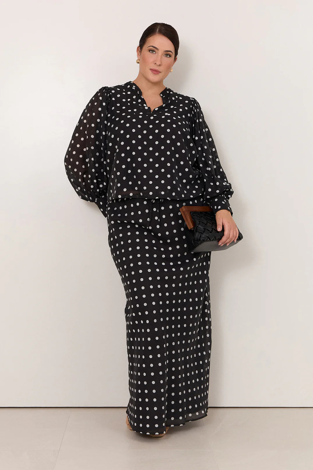 Mae Maxi Skirt (Spot)