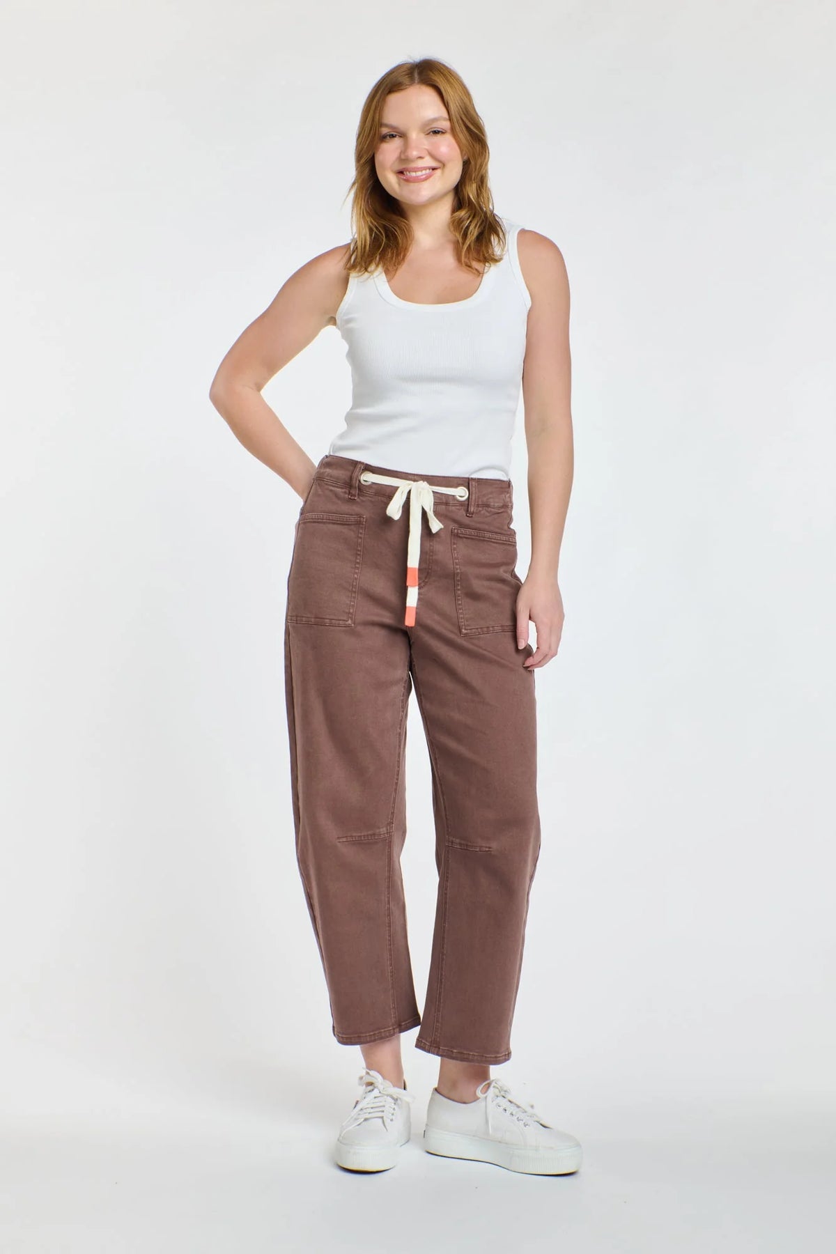 Carter Barrel Jeans (Chocolate)