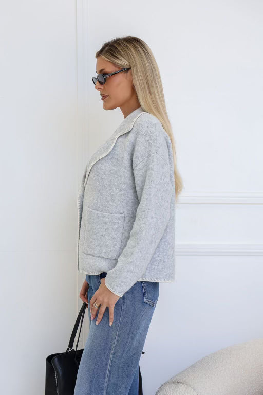 Zella Cardigan (Grey)