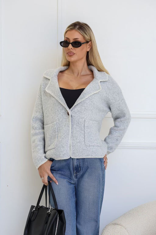 Zella Cardigan (Grey)