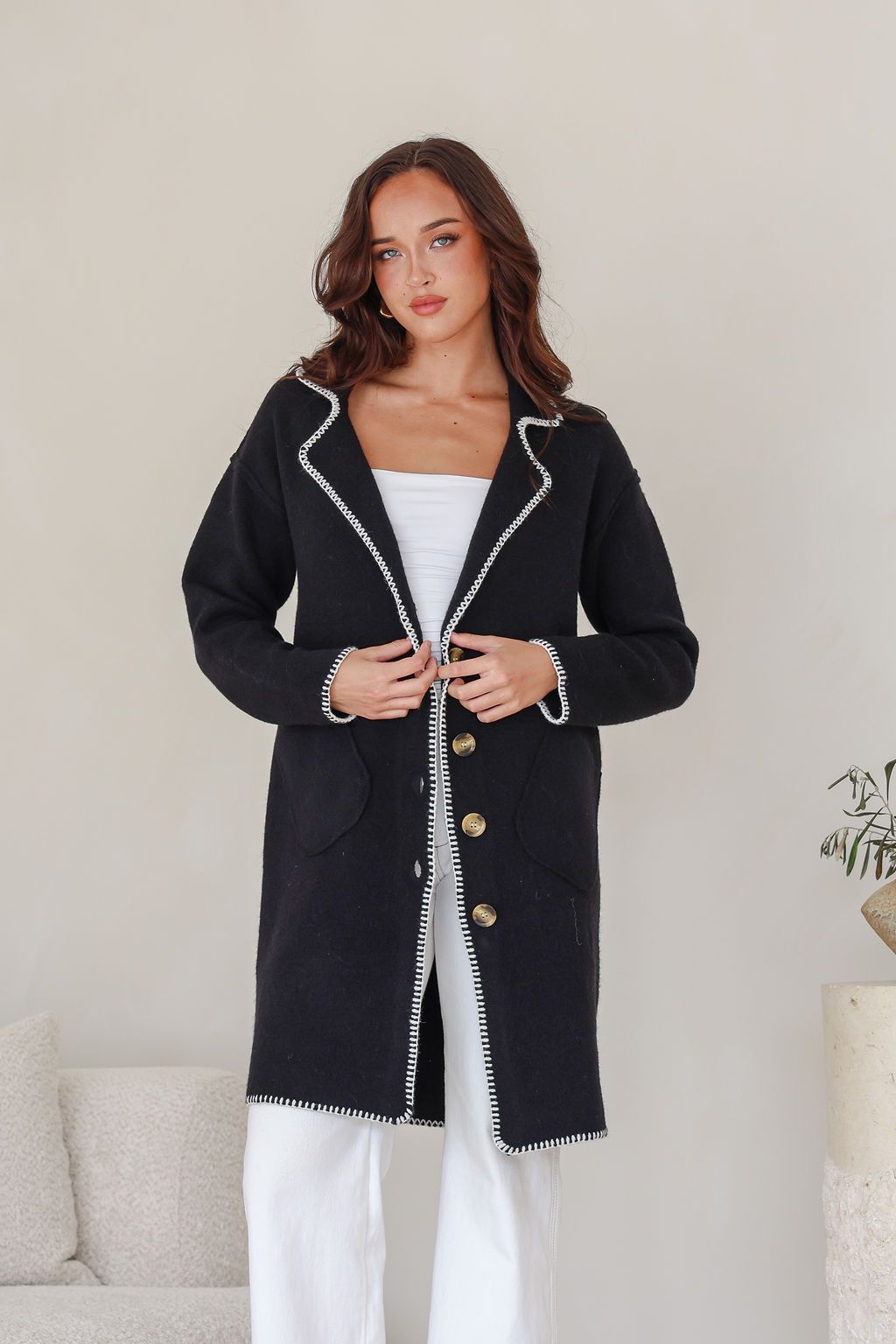 Thea Cardigan (Black)