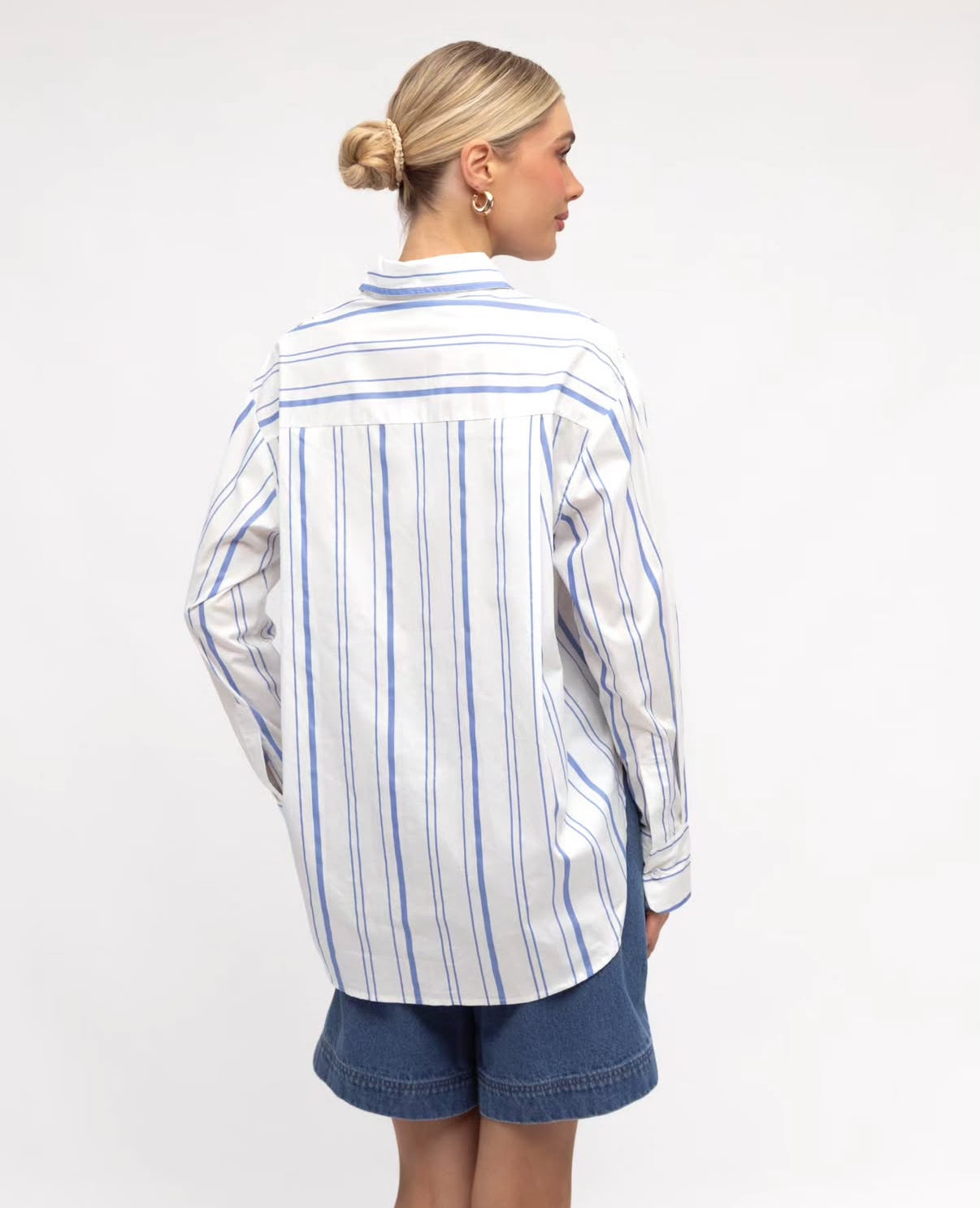 Lucy Blue Stripe Shirt