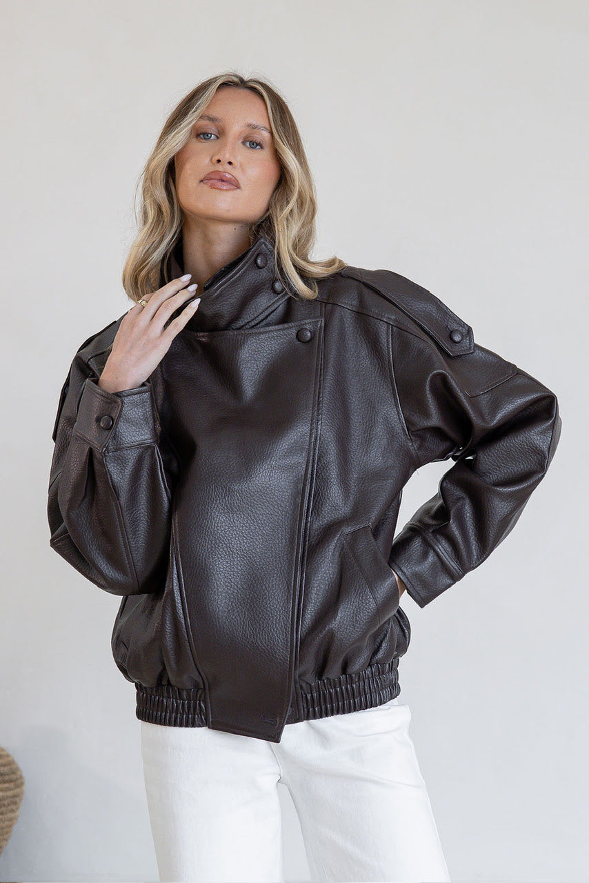 Elena Jacket (Chocolate)