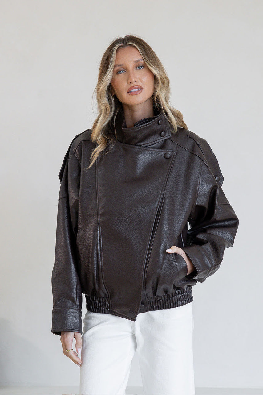 Elena Jacket (Chocolate)