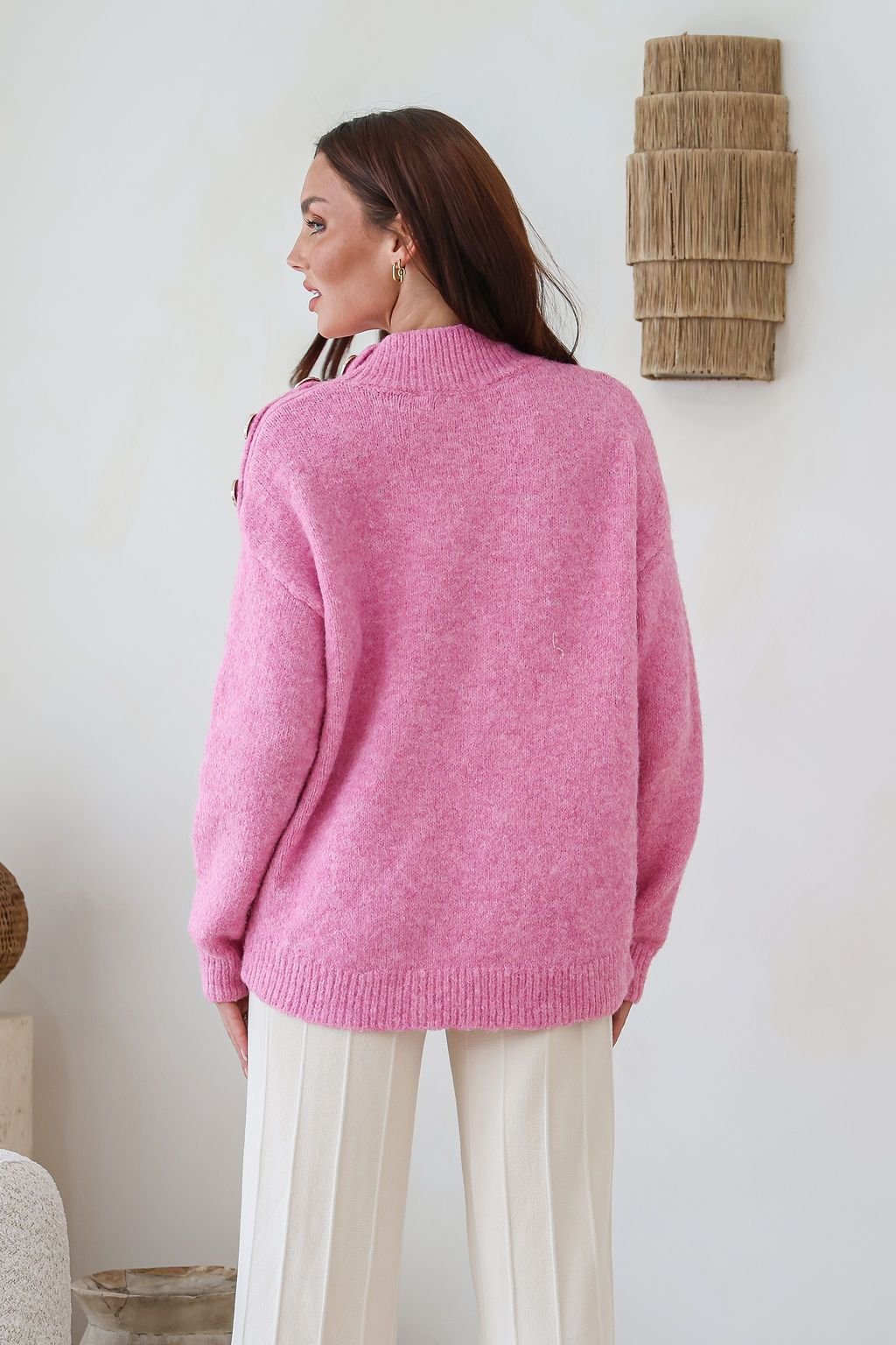 Abby Knit (Pink) - Something For Me​​
