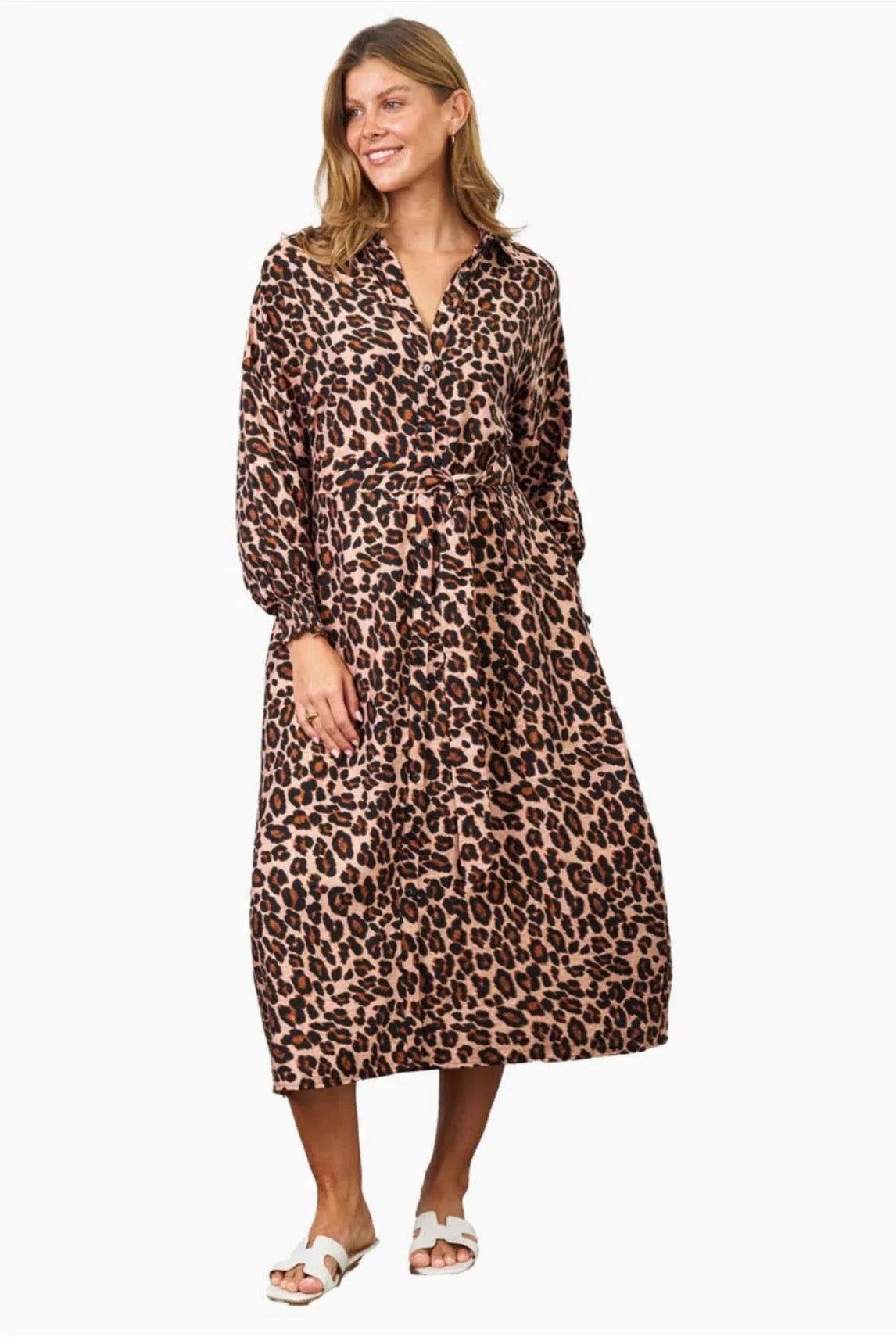 Aimee Dress (Leopard) - Something For Me​​