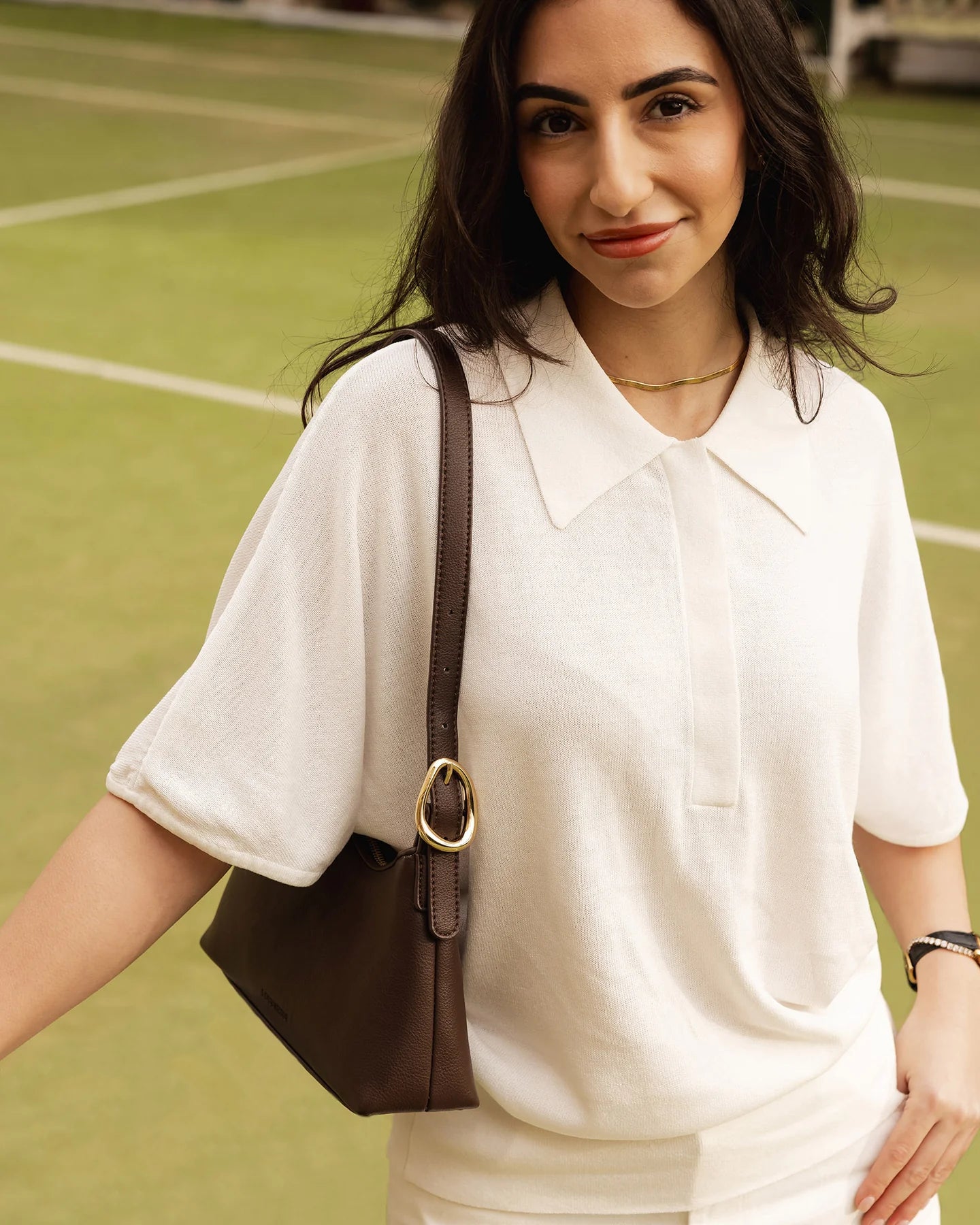 Amelia Shoulder Bag (Chocolate) - Something For Me​​