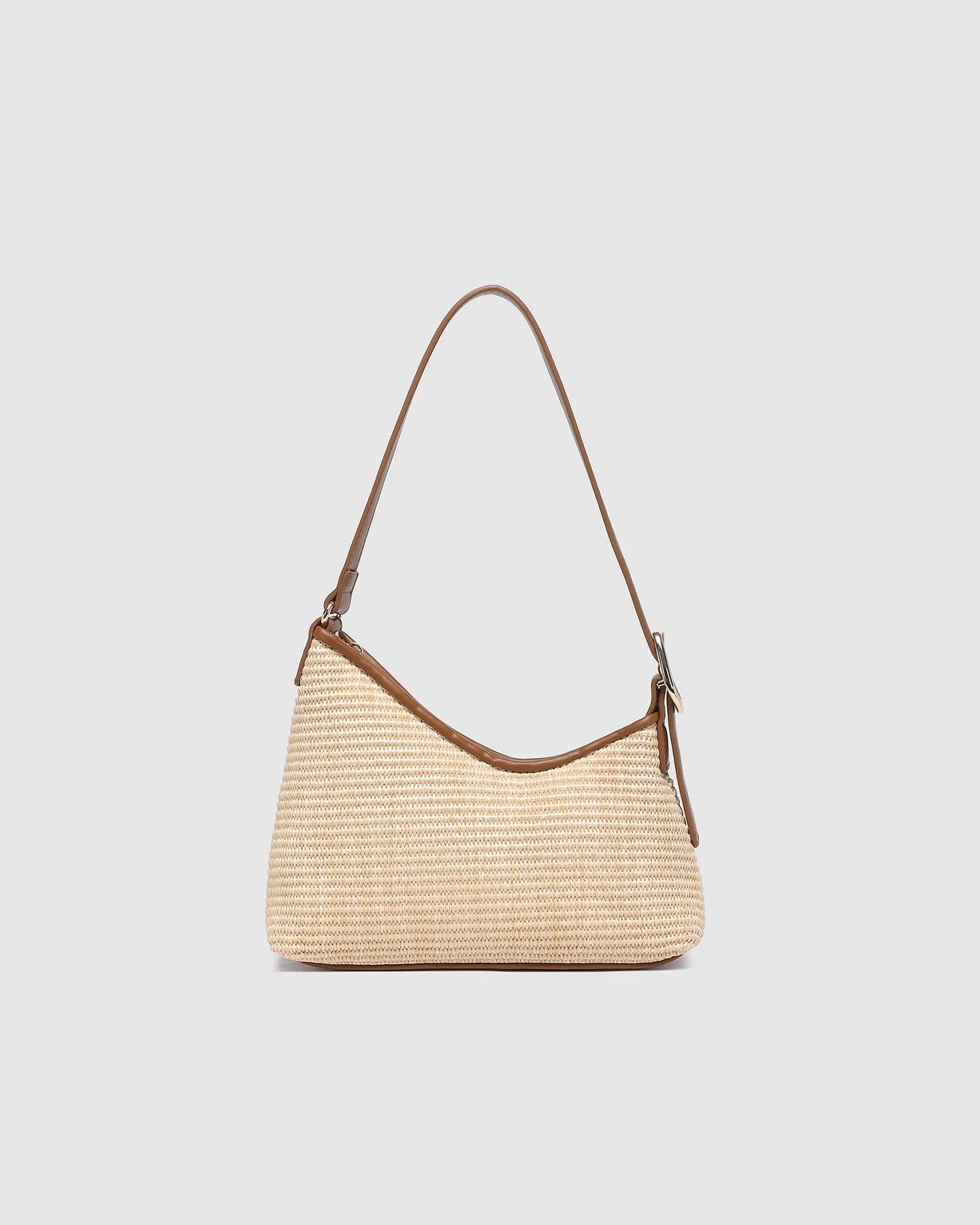 Amelia Shoulder Bag (Raffia/Tan) - Something For Me​​