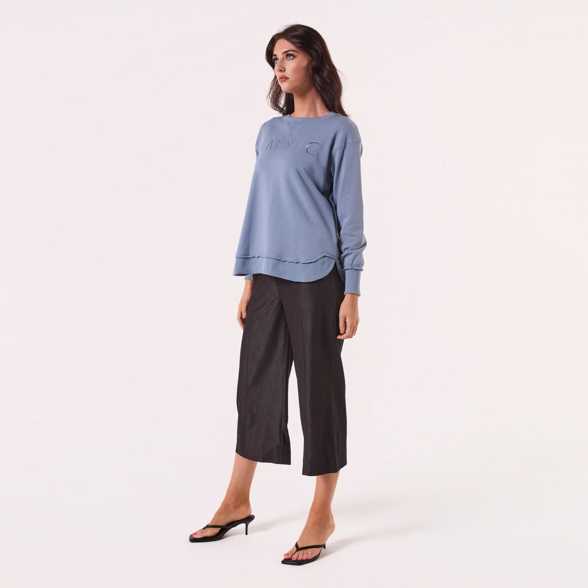 AMYIC Sweater (Denim Blue) - Something For Me​​