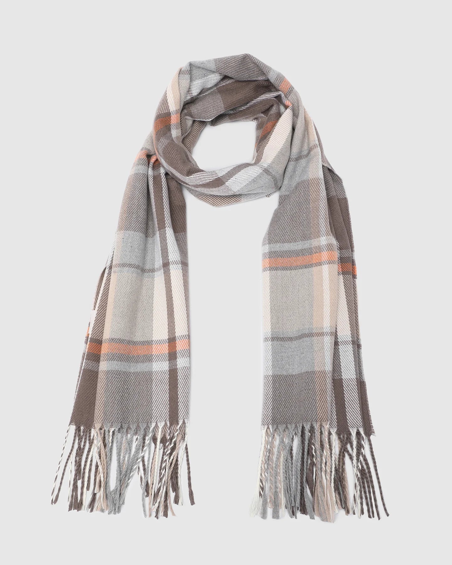 Balmoral Scarf (Taupe) - Something For Me​​