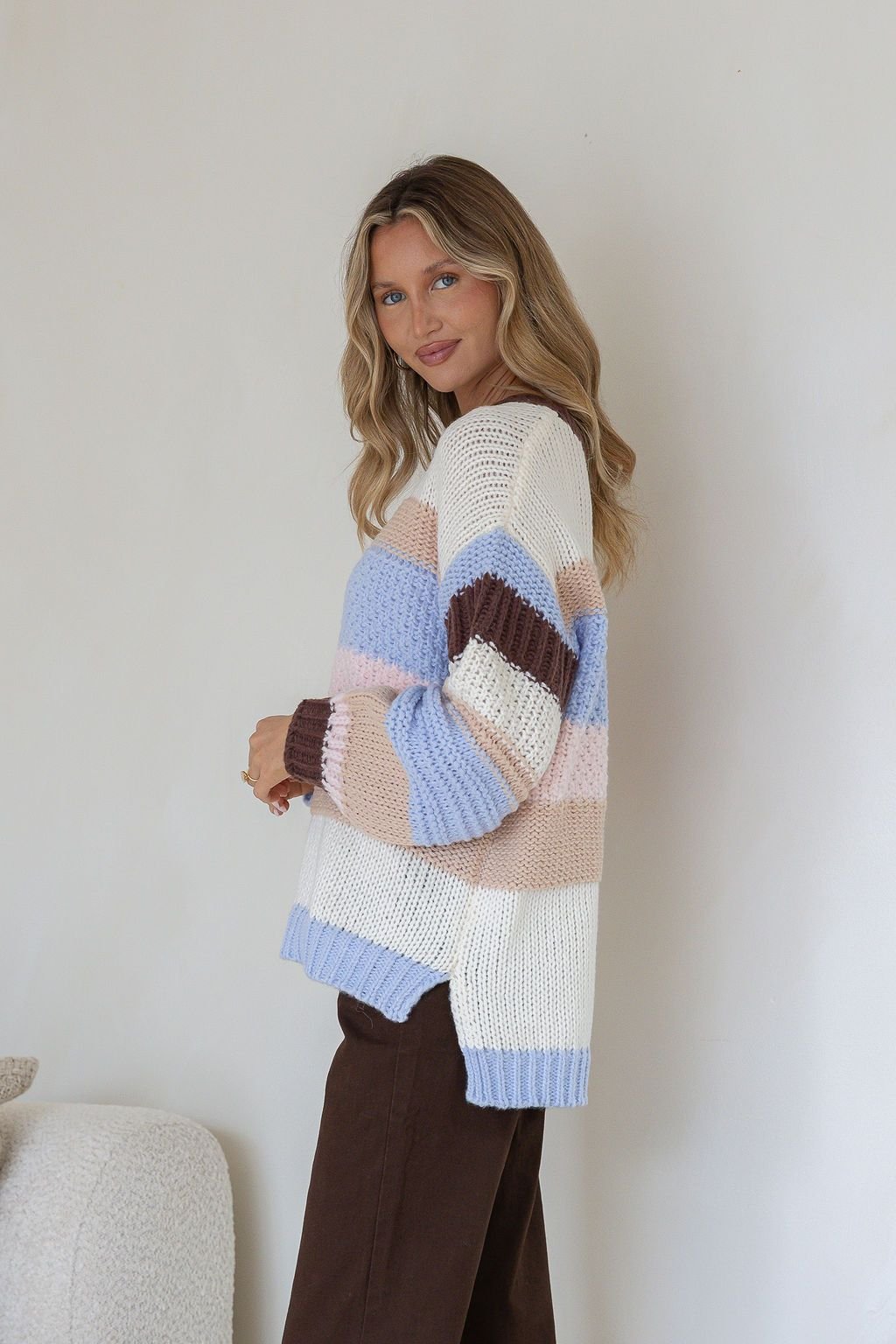 Bastille Chunky Stripe Knit - Something For Me​​
