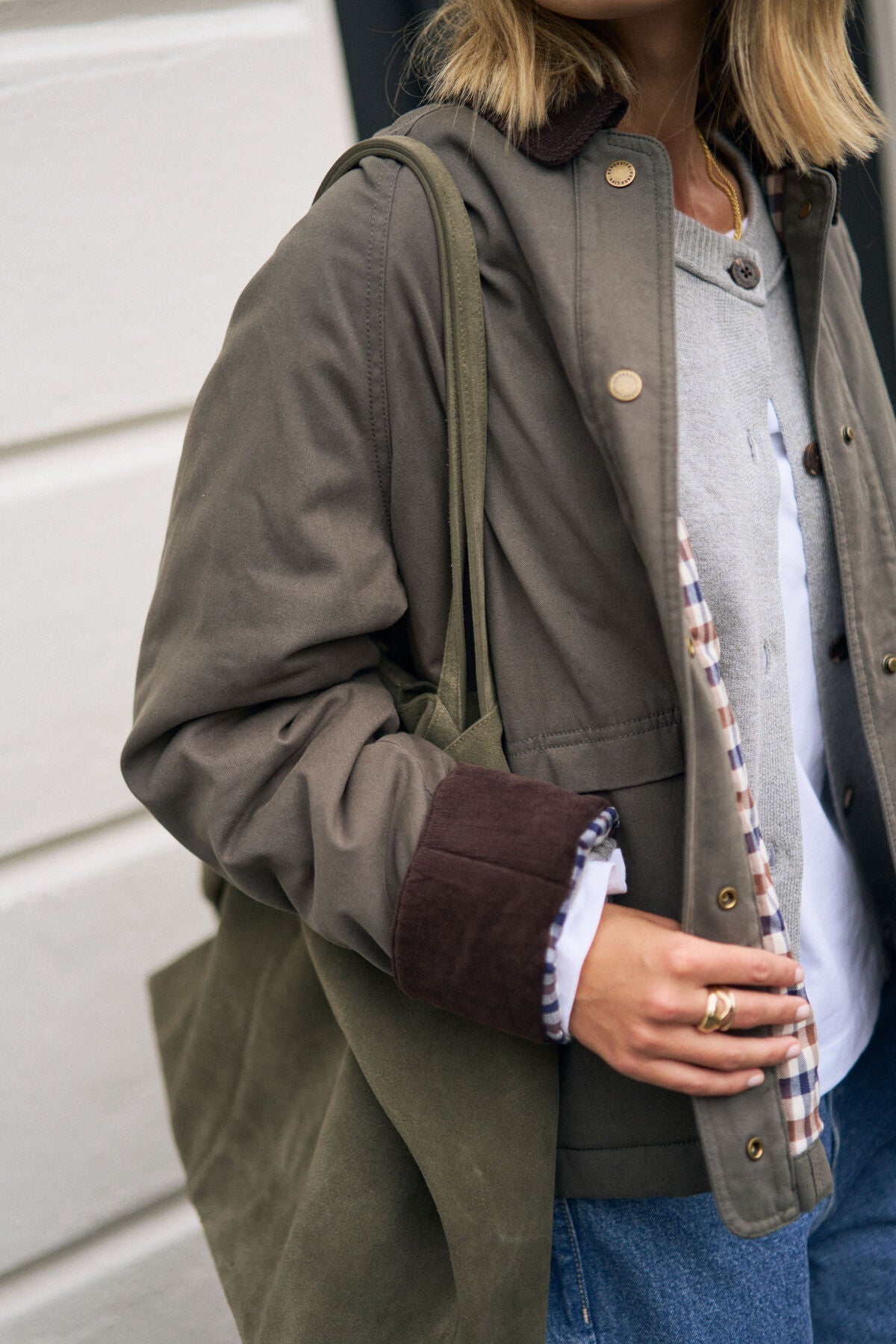 Blair Barn Jacket (Moss) - Something For Me​​