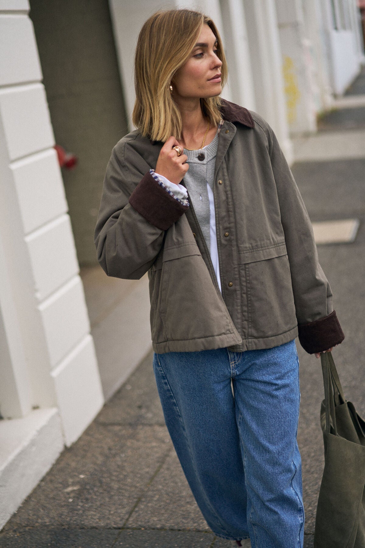 Blair Barn Jacket (Moss) - Something For Me​​