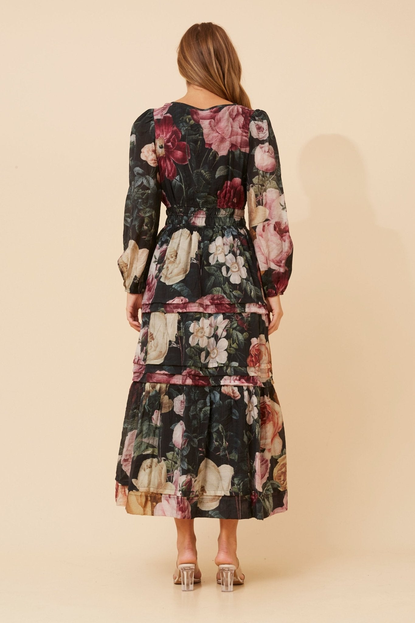 Bonina Floral Maxi Dress - Something For Me​​
