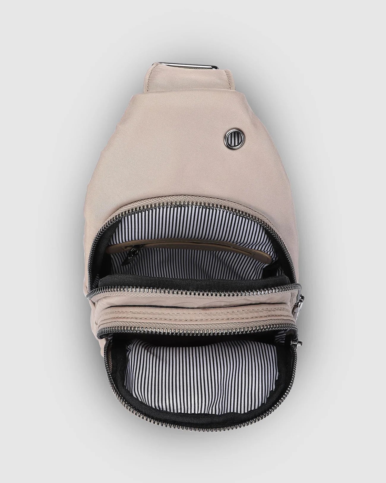 Boyd Nylon Sling Bag (Beige) - Something For Me​​