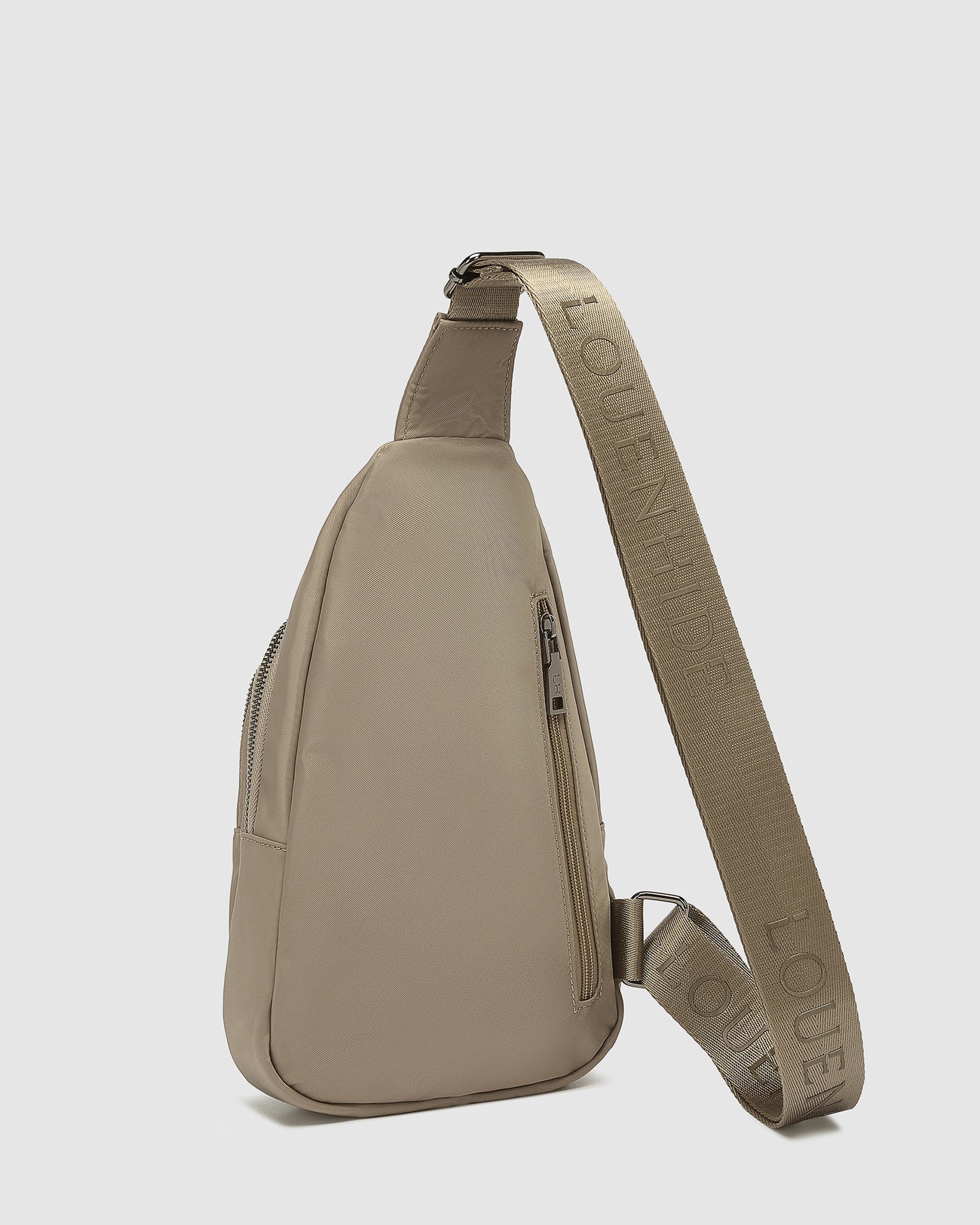 Boyd Nylon Sling Bag (Beige) - Something For Me​​