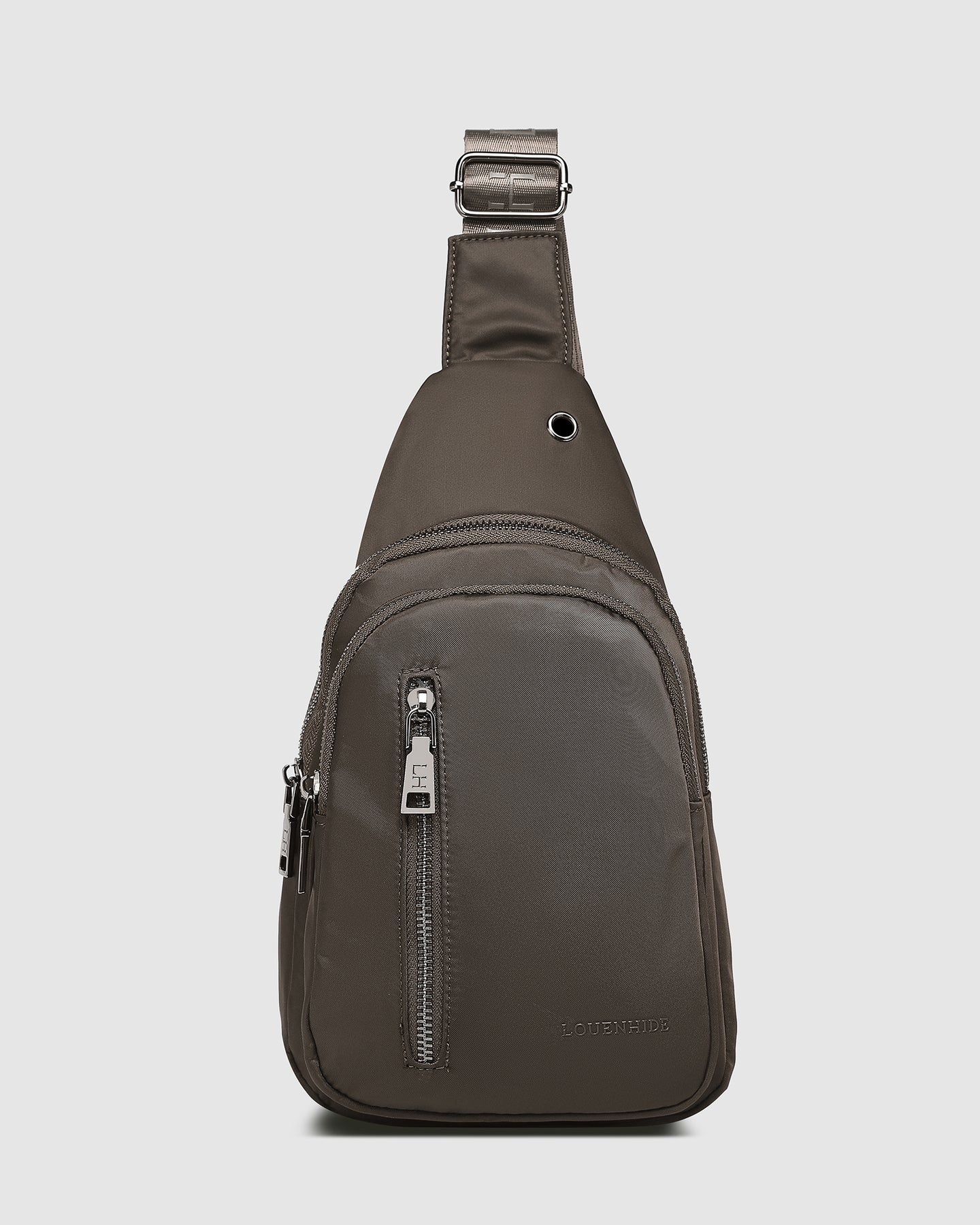 Boyd Nylon Sling Bag (Chocolate) - Something For Me​​
