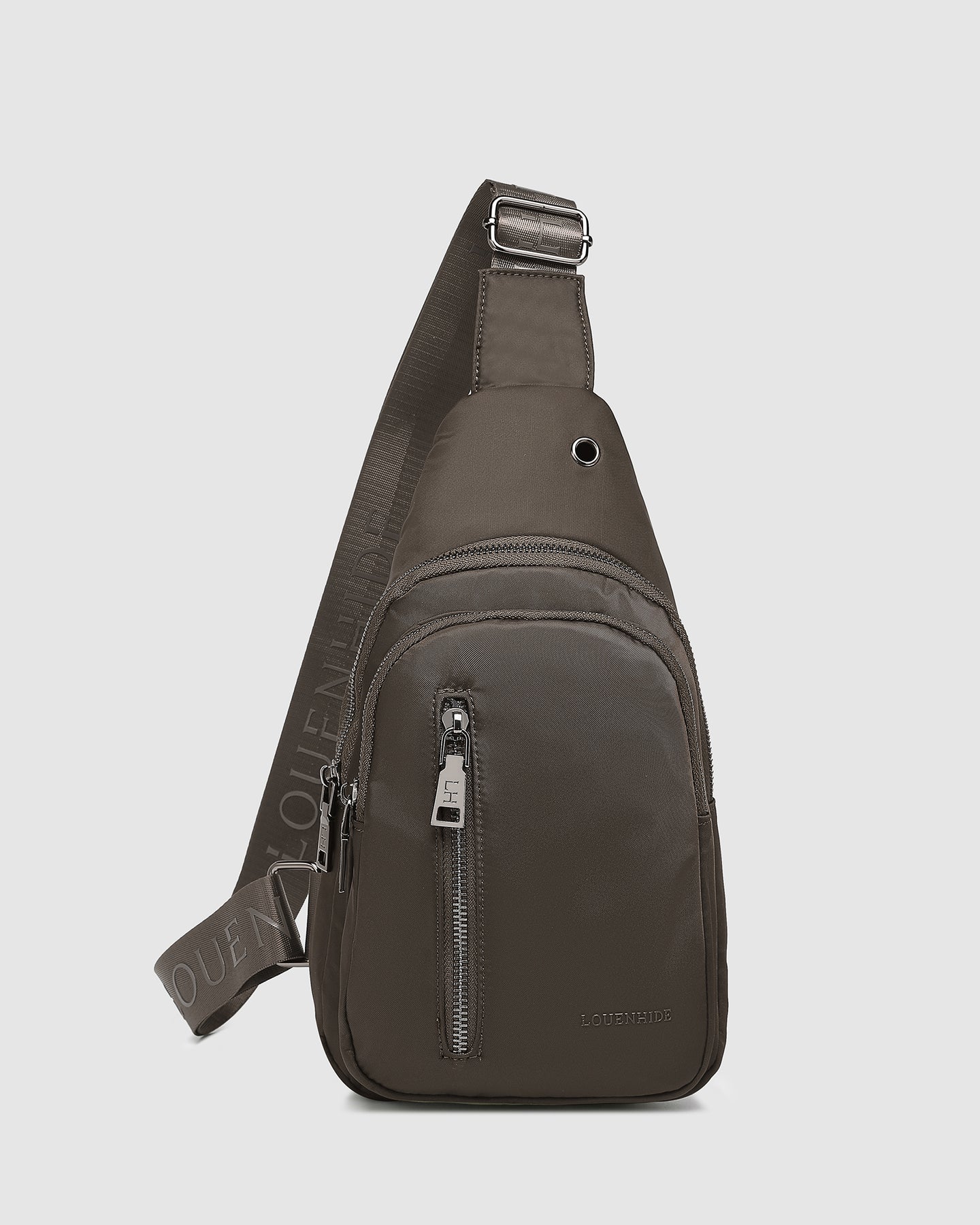 Boyd Nylon Sling Bag (Chocolate) - Something For Me​​