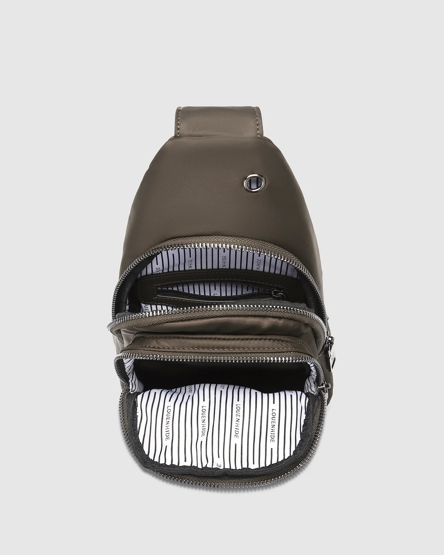 Boyd Nylon Sling Bag (Chocolate) - Something For Me​​