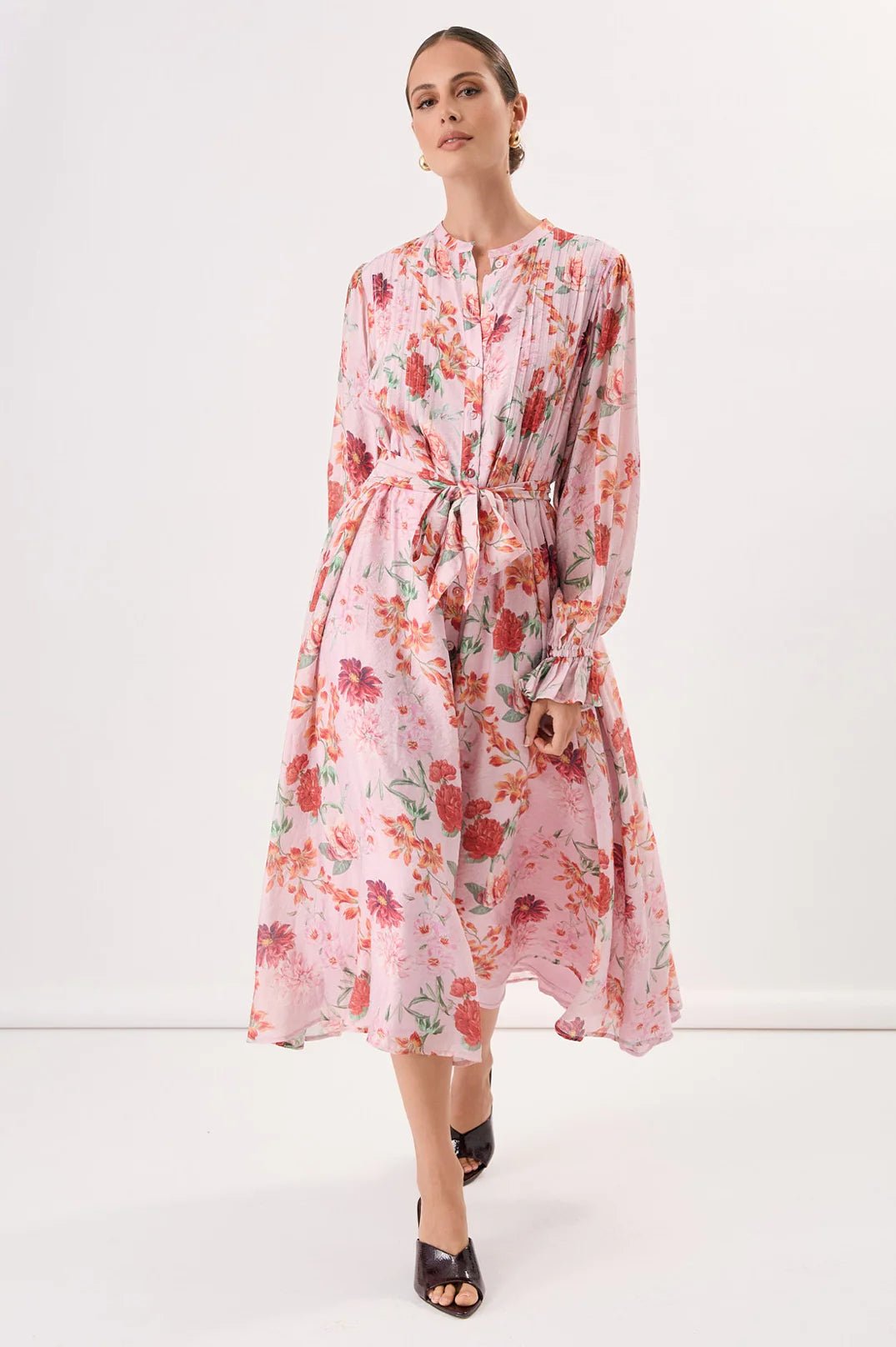 Bristol Floral Maxi Dress (Floral) - Something For Me​​
