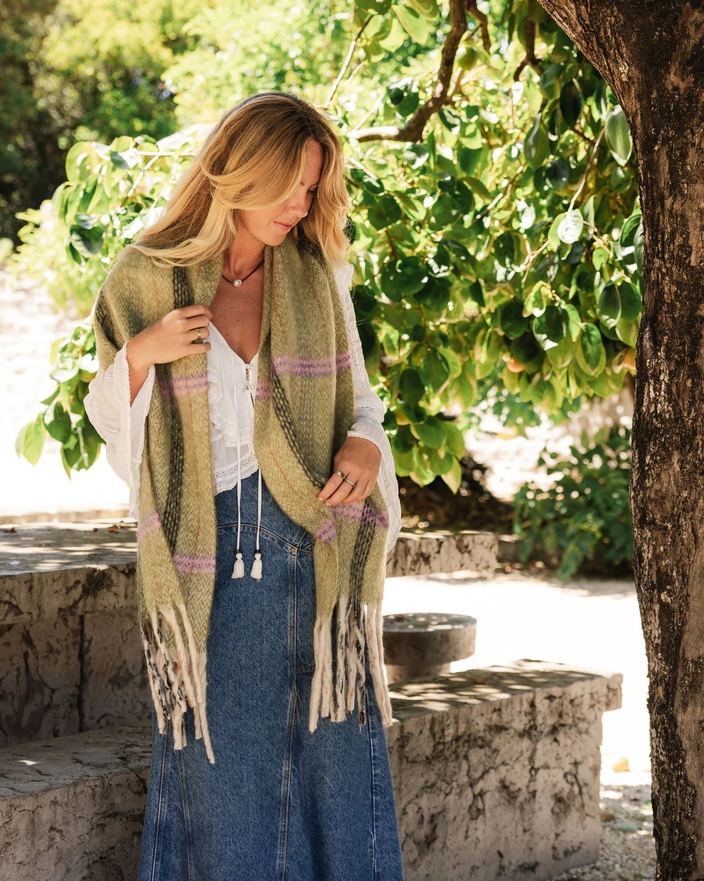 Bristol Scarf (Pistachio) - Something For Me​​