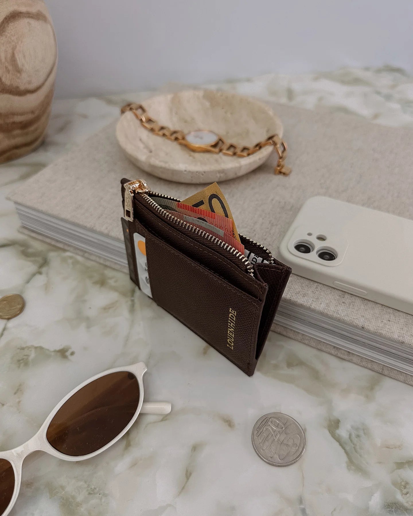 Cara Cardholder (Chocolate) - Something For Me​​