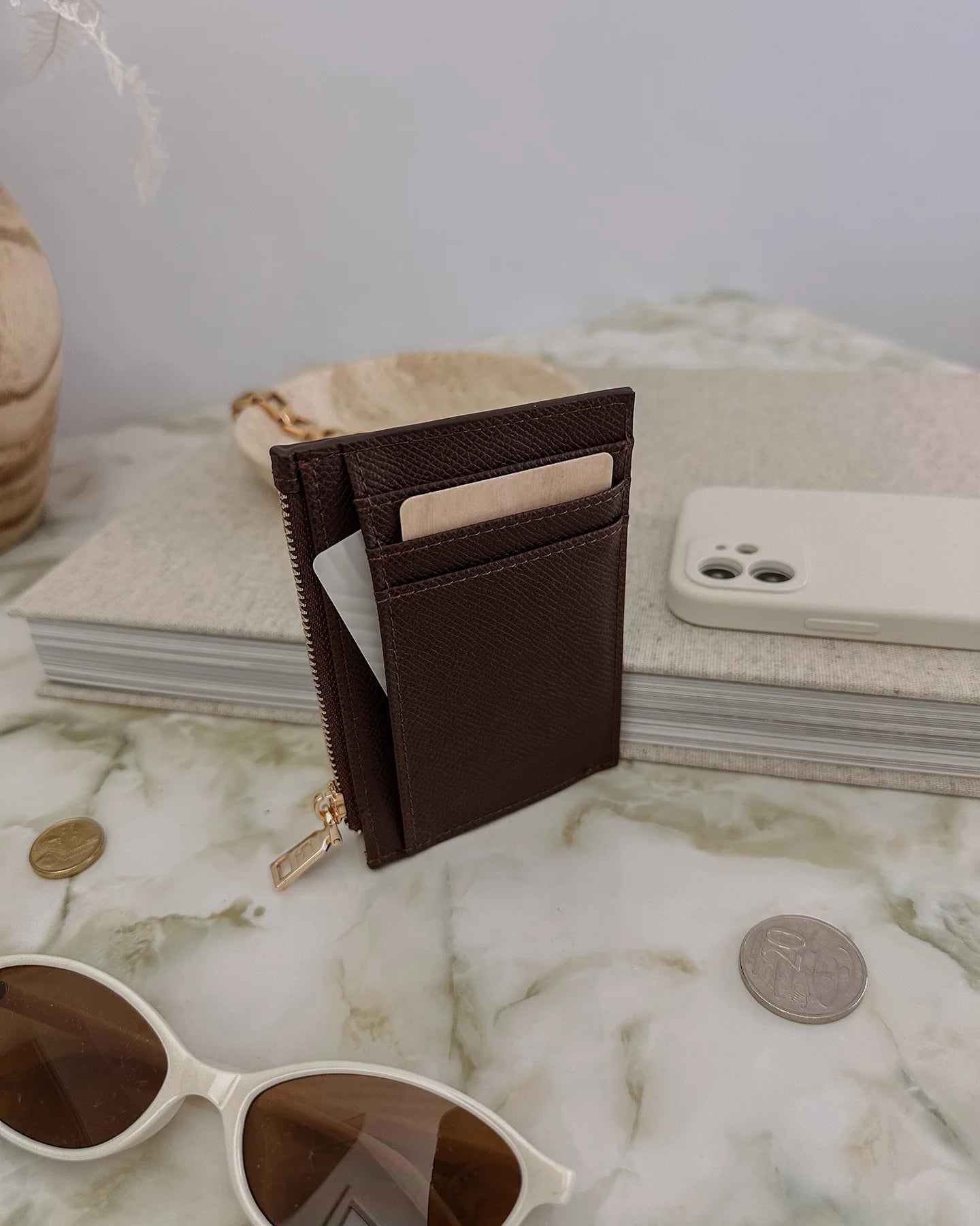 Cara Cardholder (Chocolate) - Something For Me​​