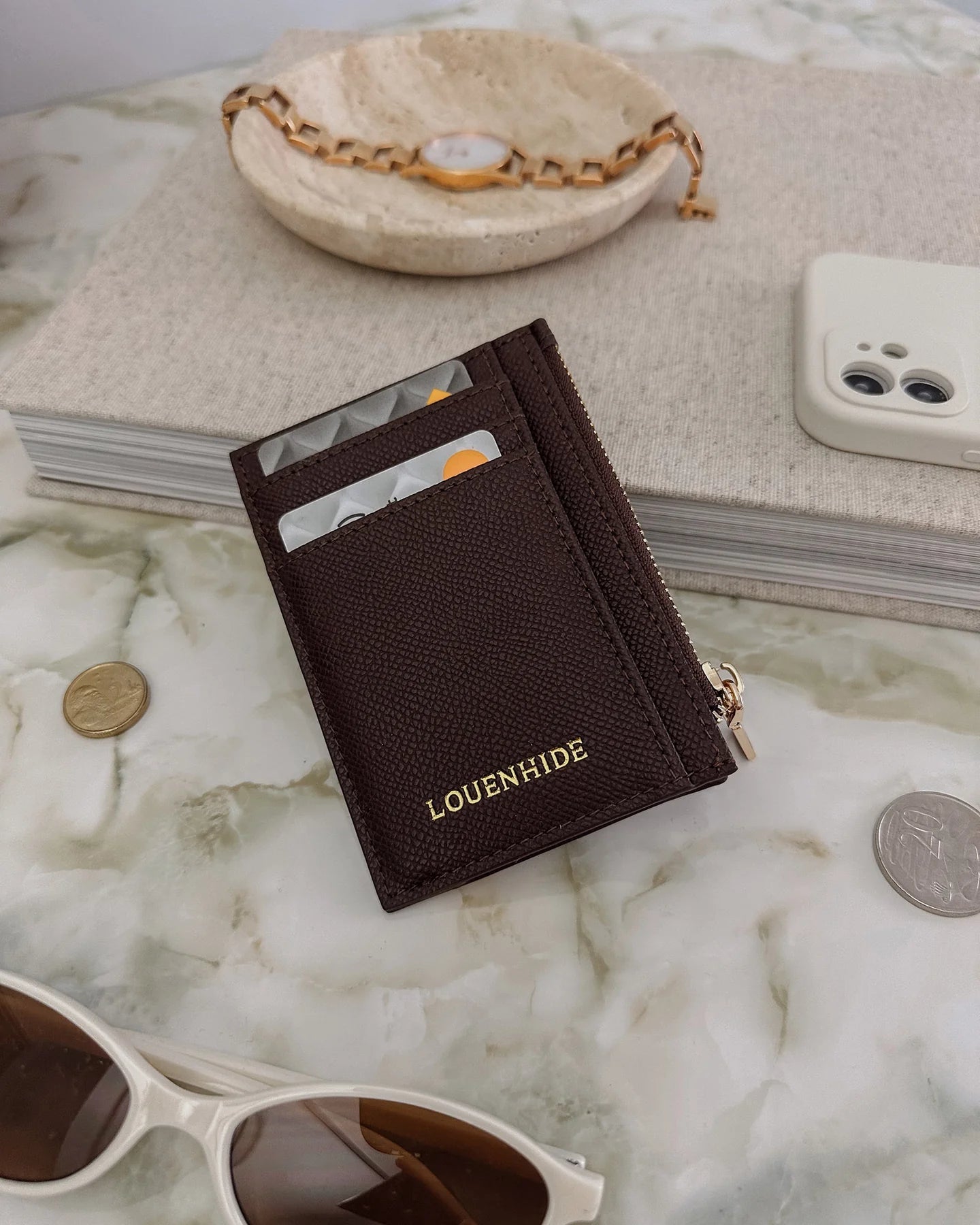 Cara Cardholder (Chocolate) - Something For Me​​