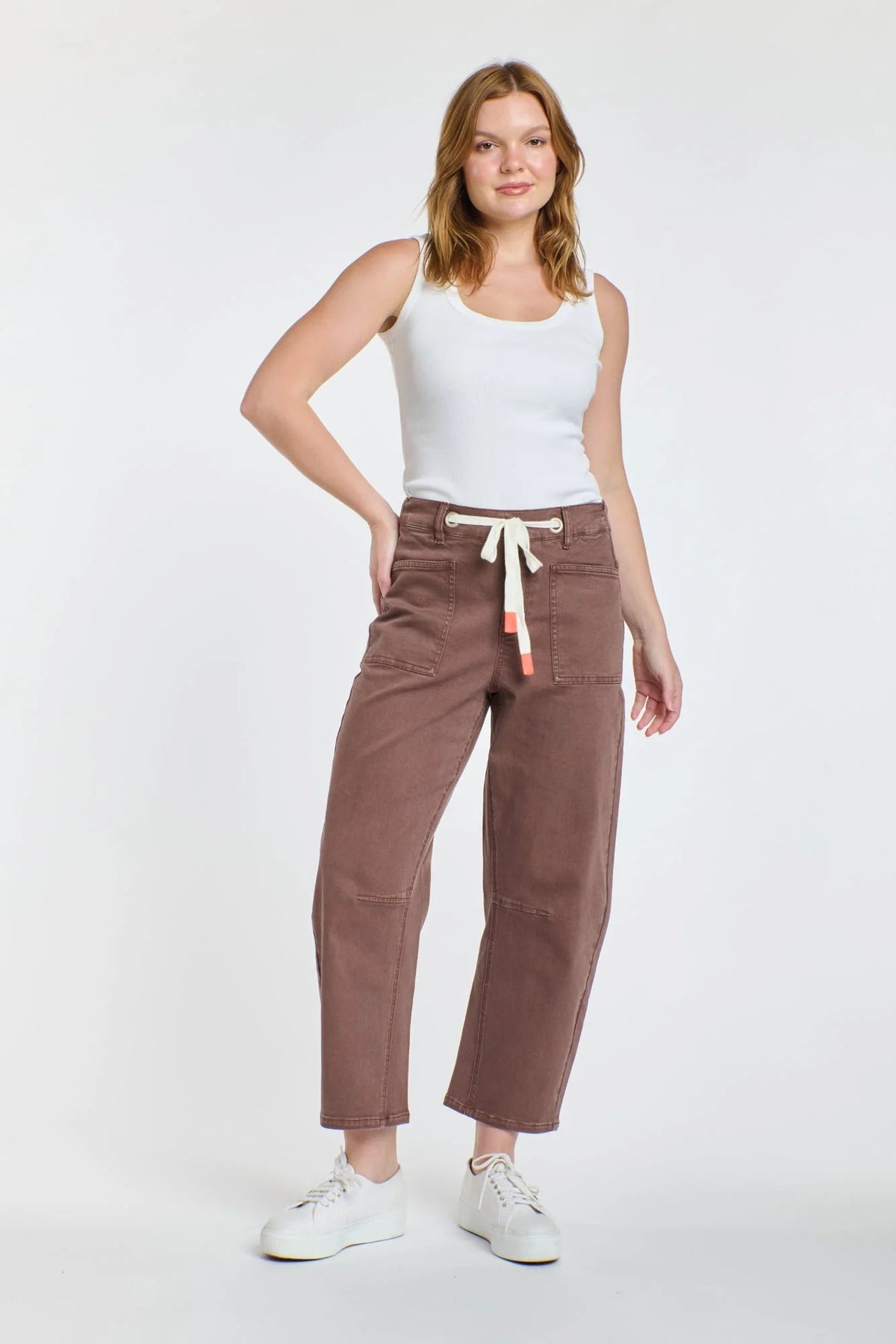 Carter Barrel Jeans (Chocolate) - Something For Me​​