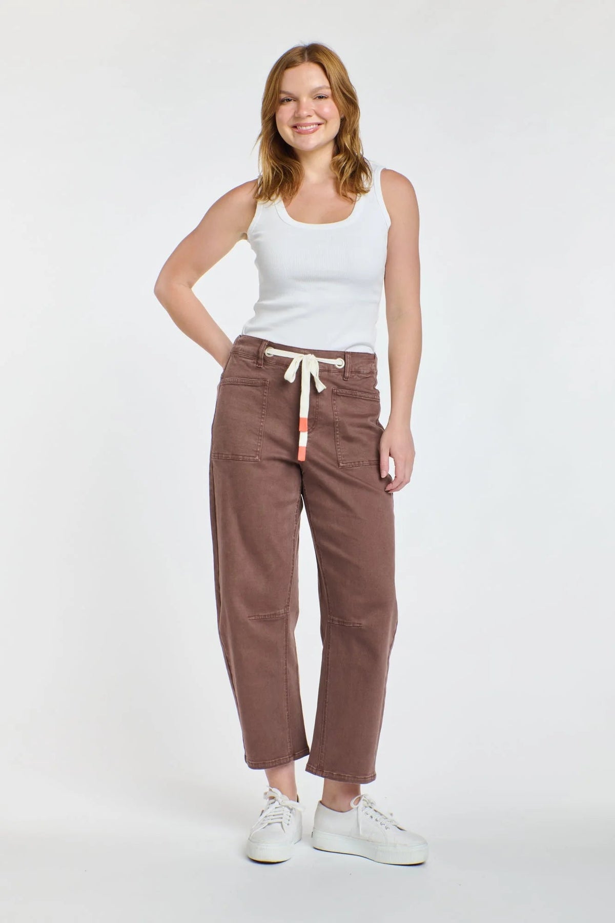 Carter Barrel Jeans (Chocolate) - Something For Me​​