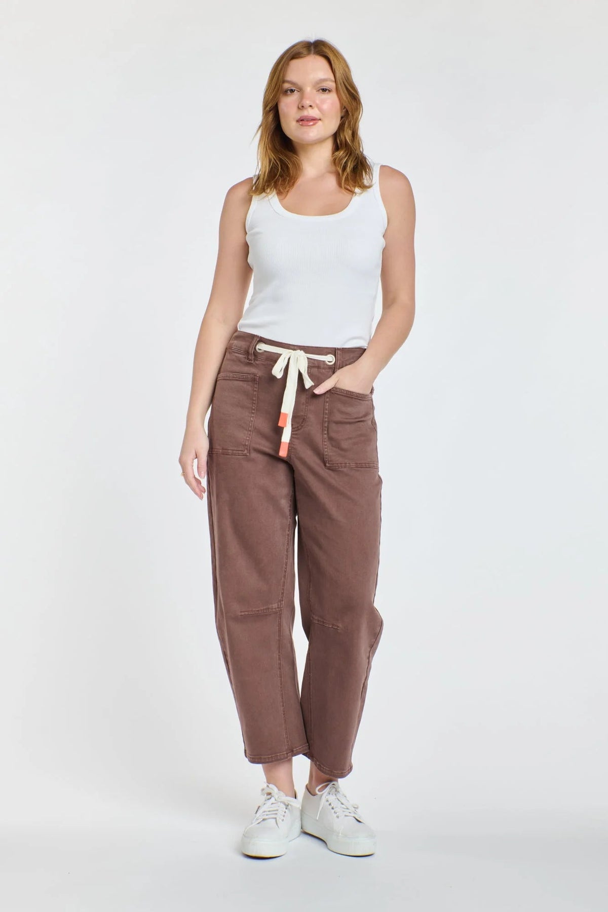 Carter Barrel Jeans (Chocolate) - Something For Me​​