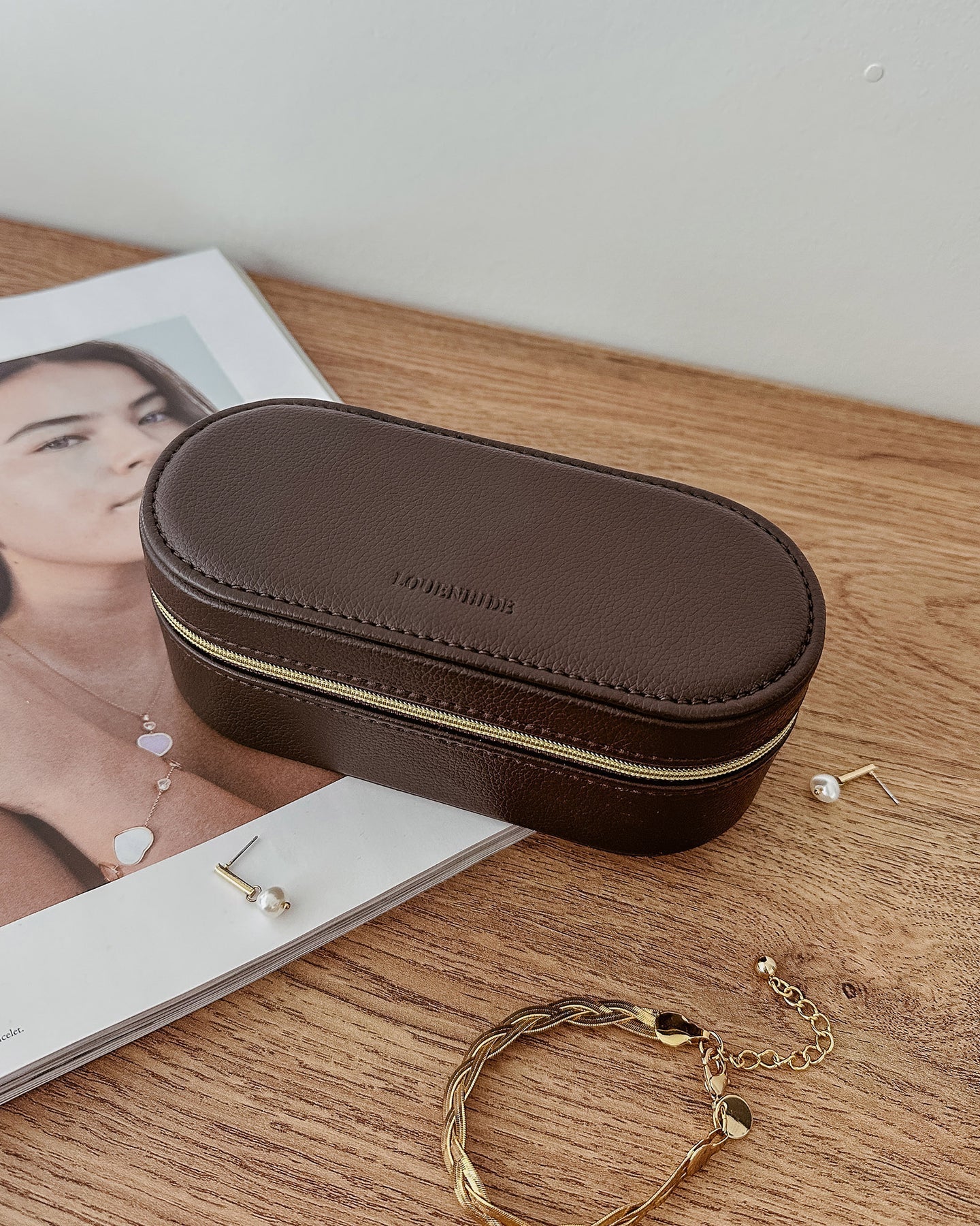 Charlee Jewellery Box (Chocolate) - Something For Me​​