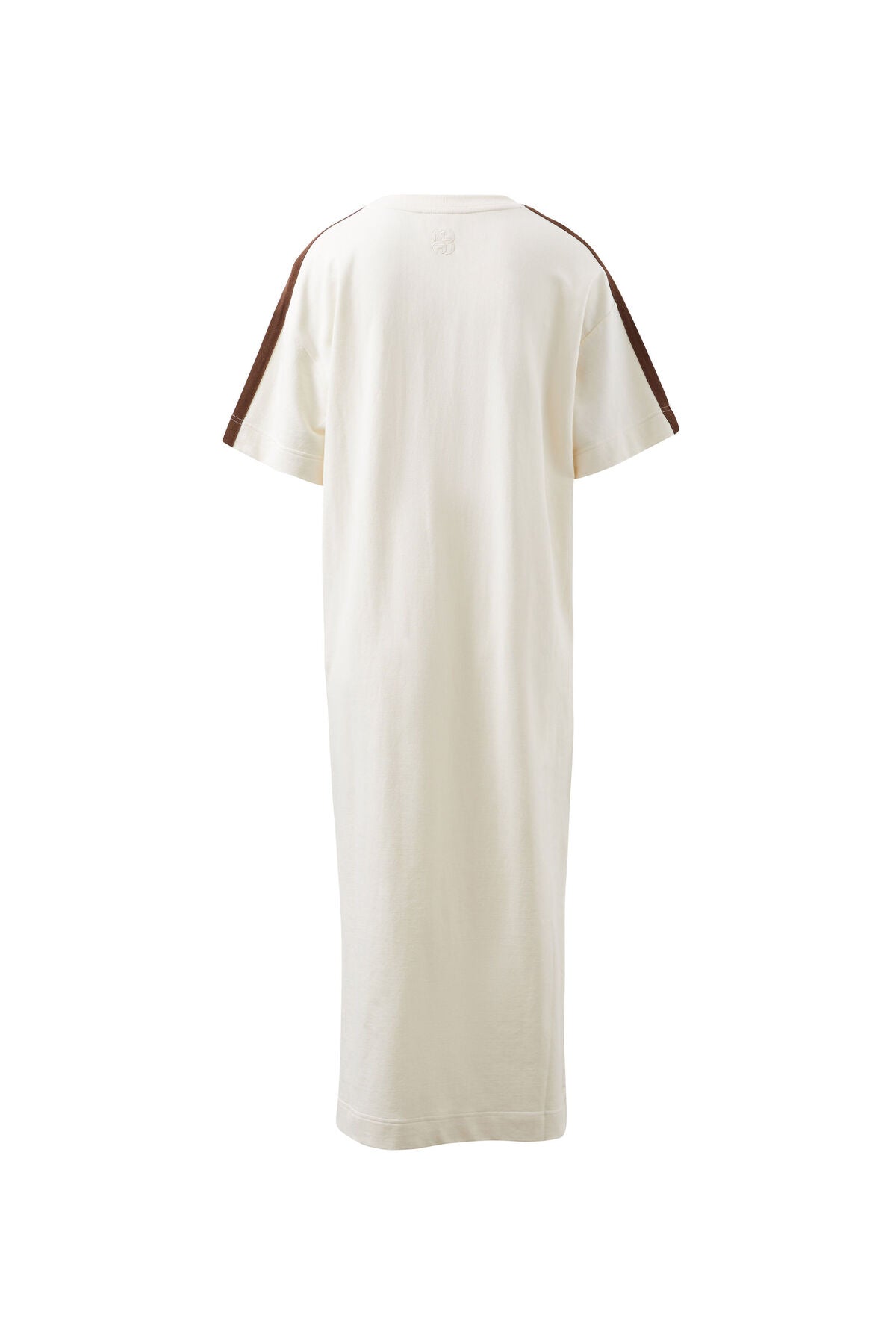 Charlotte Midi Terry Dress (Winter White Side Stripe) - Something For Me​​