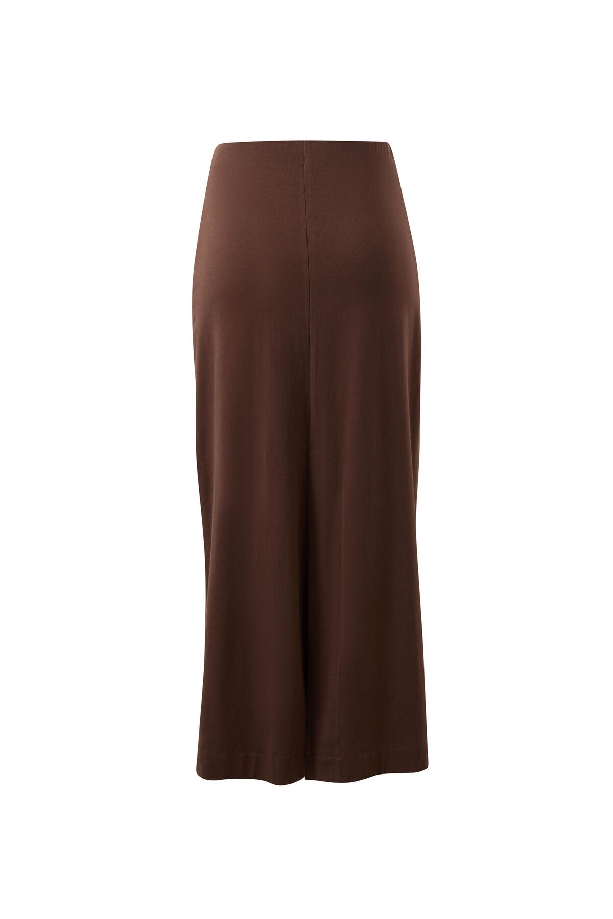 Clara Column Skirt (Chocolate) - Something For Me​​
