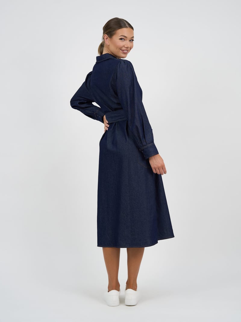 Collared Denim Dress - Something For Me​​
