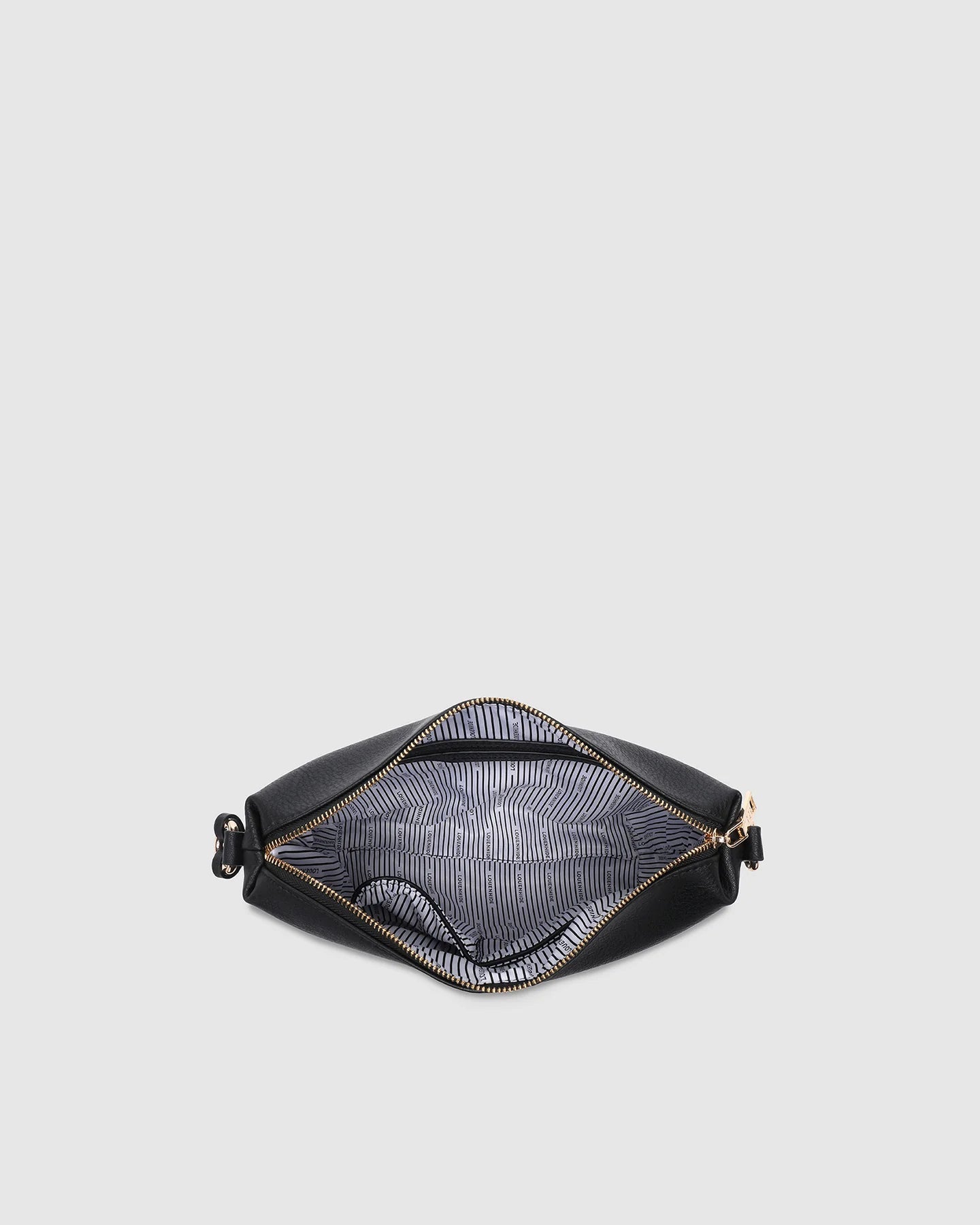Daisy Stripe Crossbody Bag (Black) - Something For Me​​