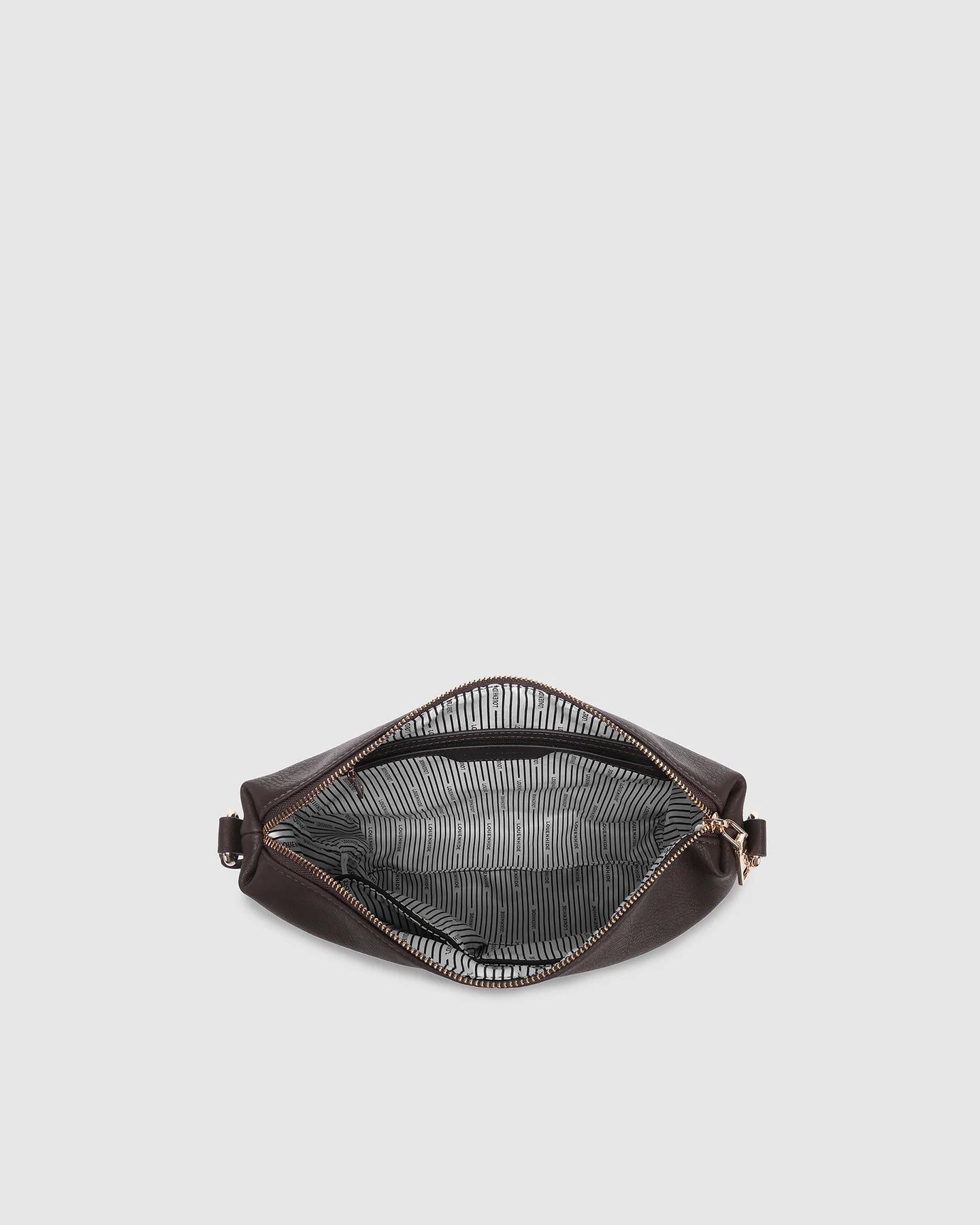Daisy Stripe Crossbody Bag (Chocolate) - Something For Me​​