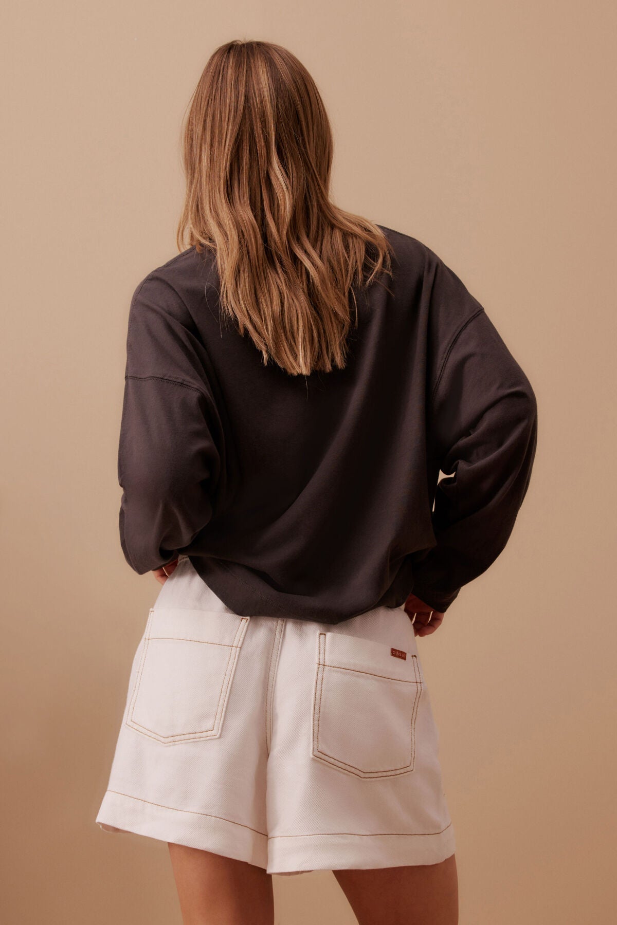 Darcy Relaxed Everyday Short (Ecru) - Something For Me​​