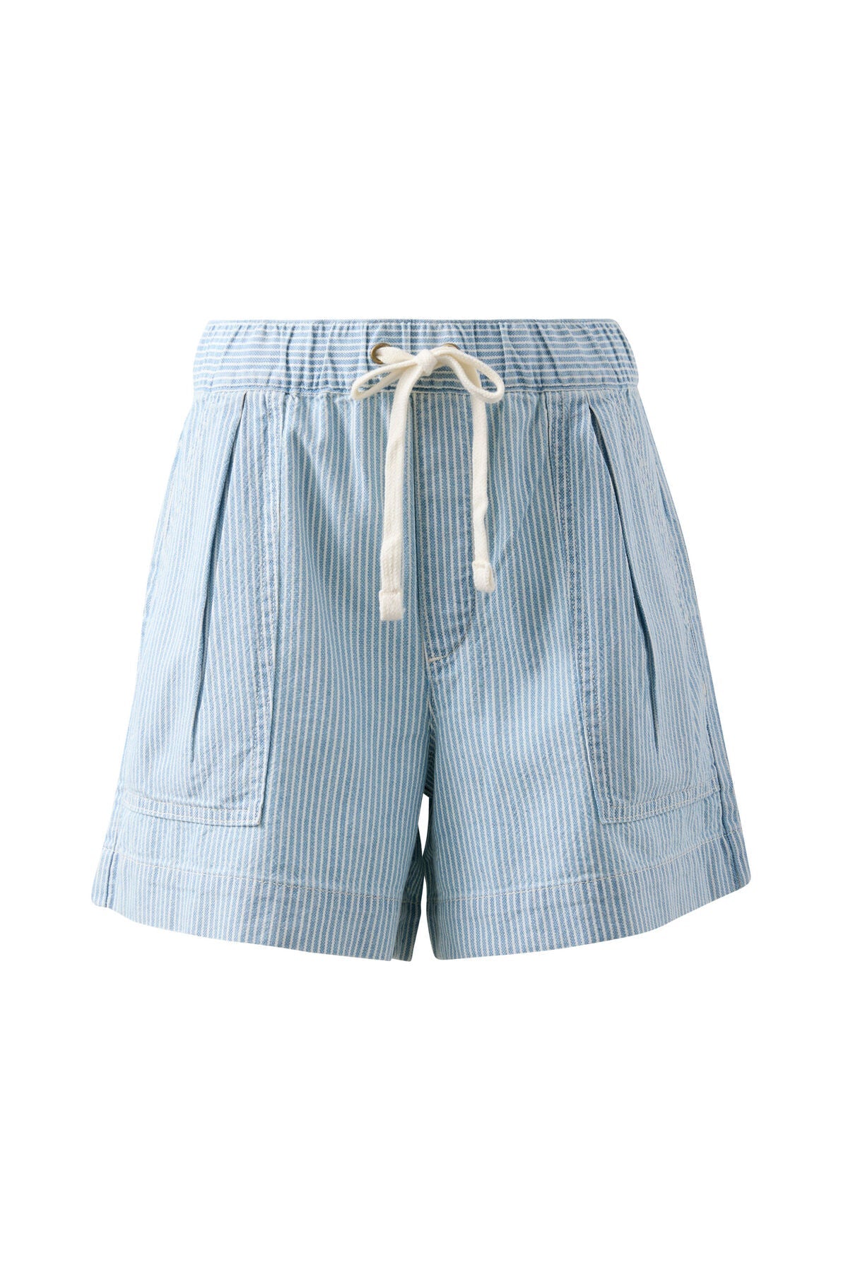 Darcy Relaxed Everyday Short (Indigo White Stripe) - Something For Me​​