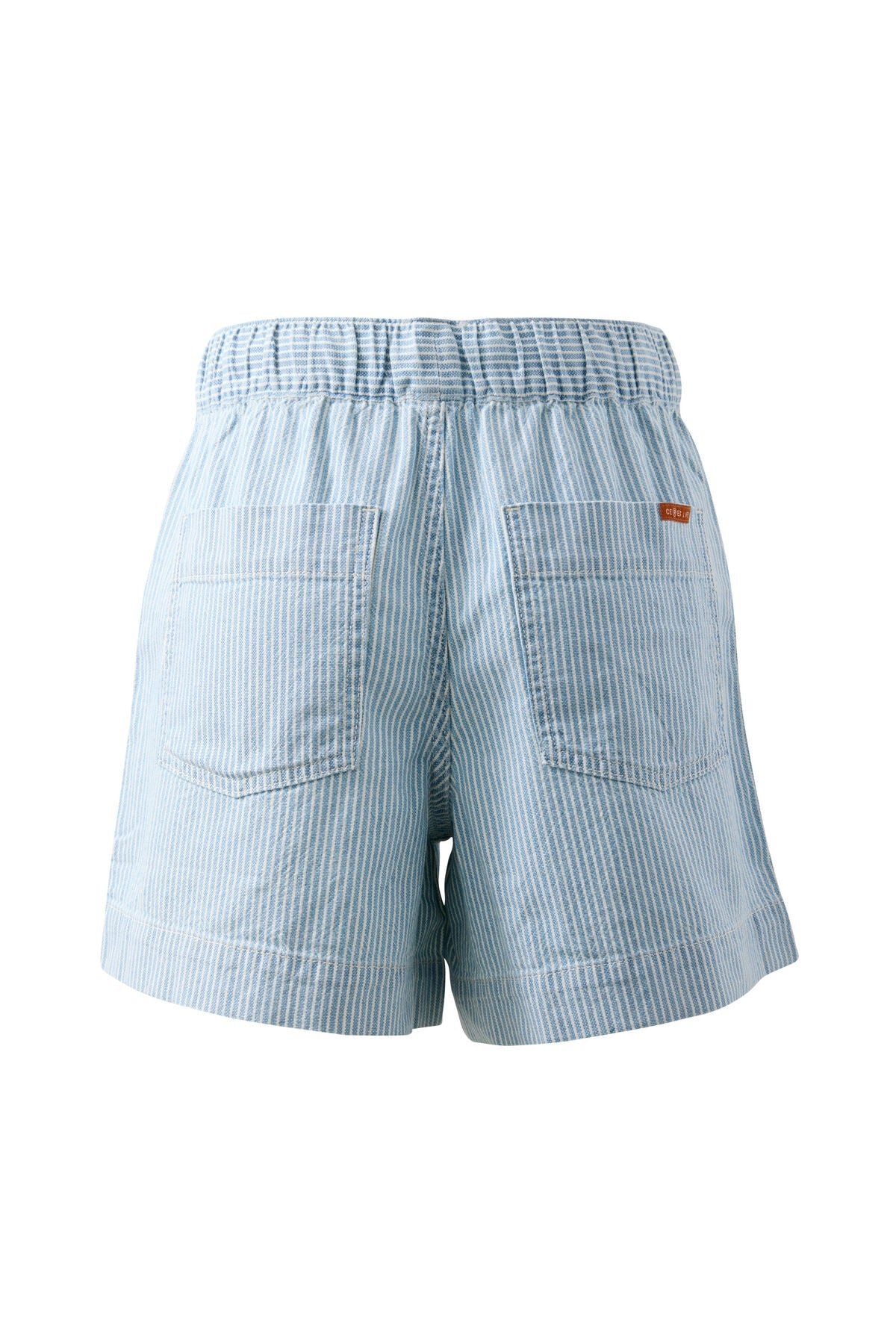 Darcy Relaxed Everyday Short (Indigo White Stripe) - Something For Me​​