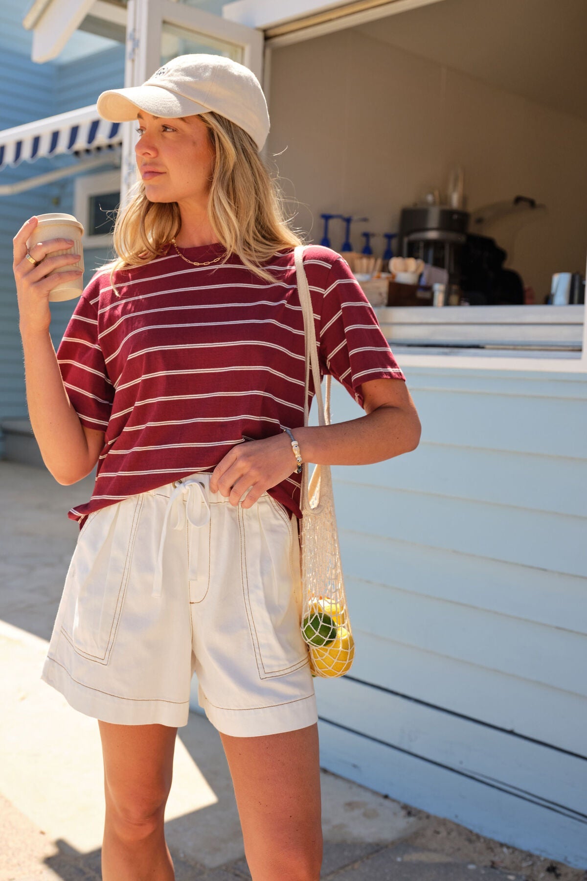 Darcy Relaxed Everyday Short (New Ecru) - Something For Me​​