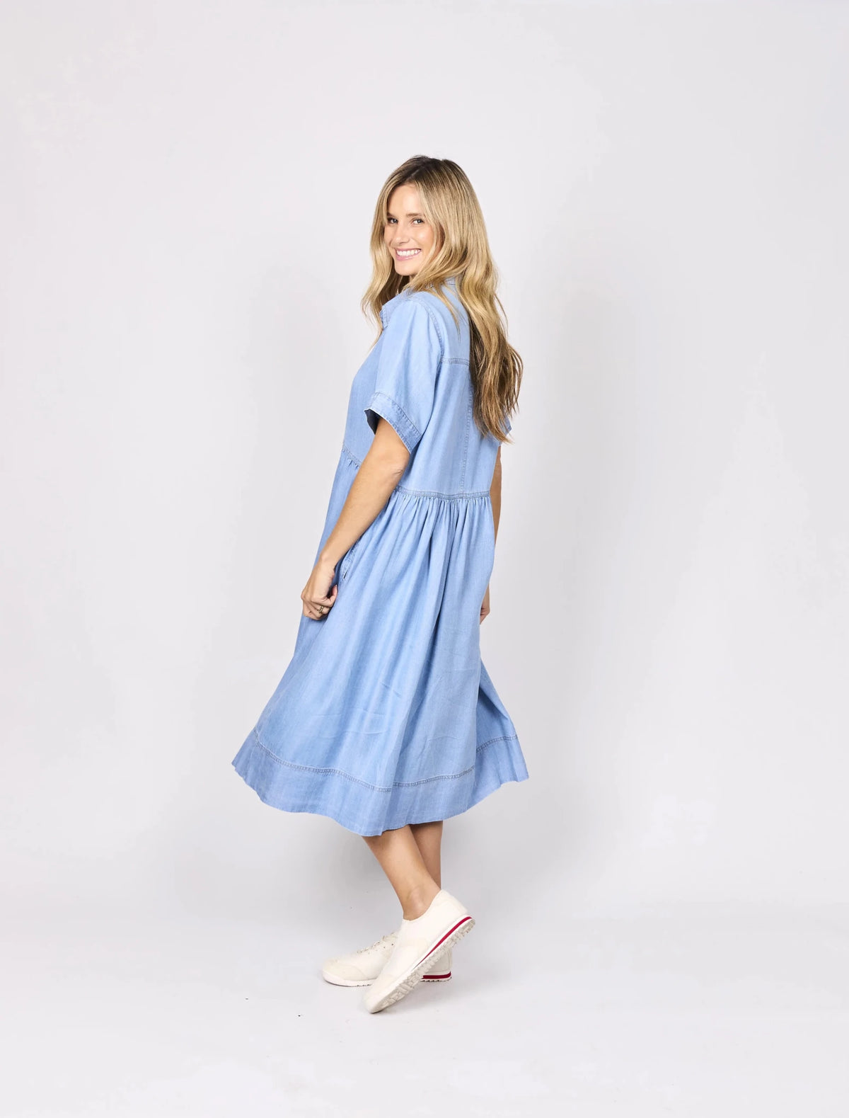 Dylan Dress (Light Blue) - Something For Me​​