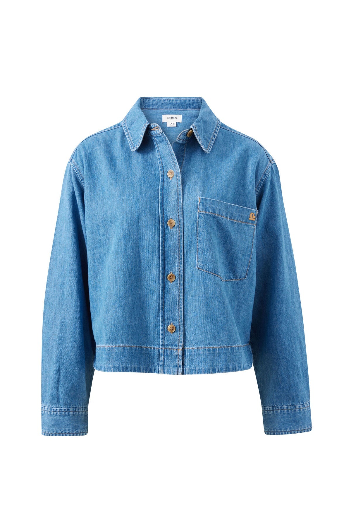 Elle Essential Shirt (Vintage Blue) - Something For Me​​