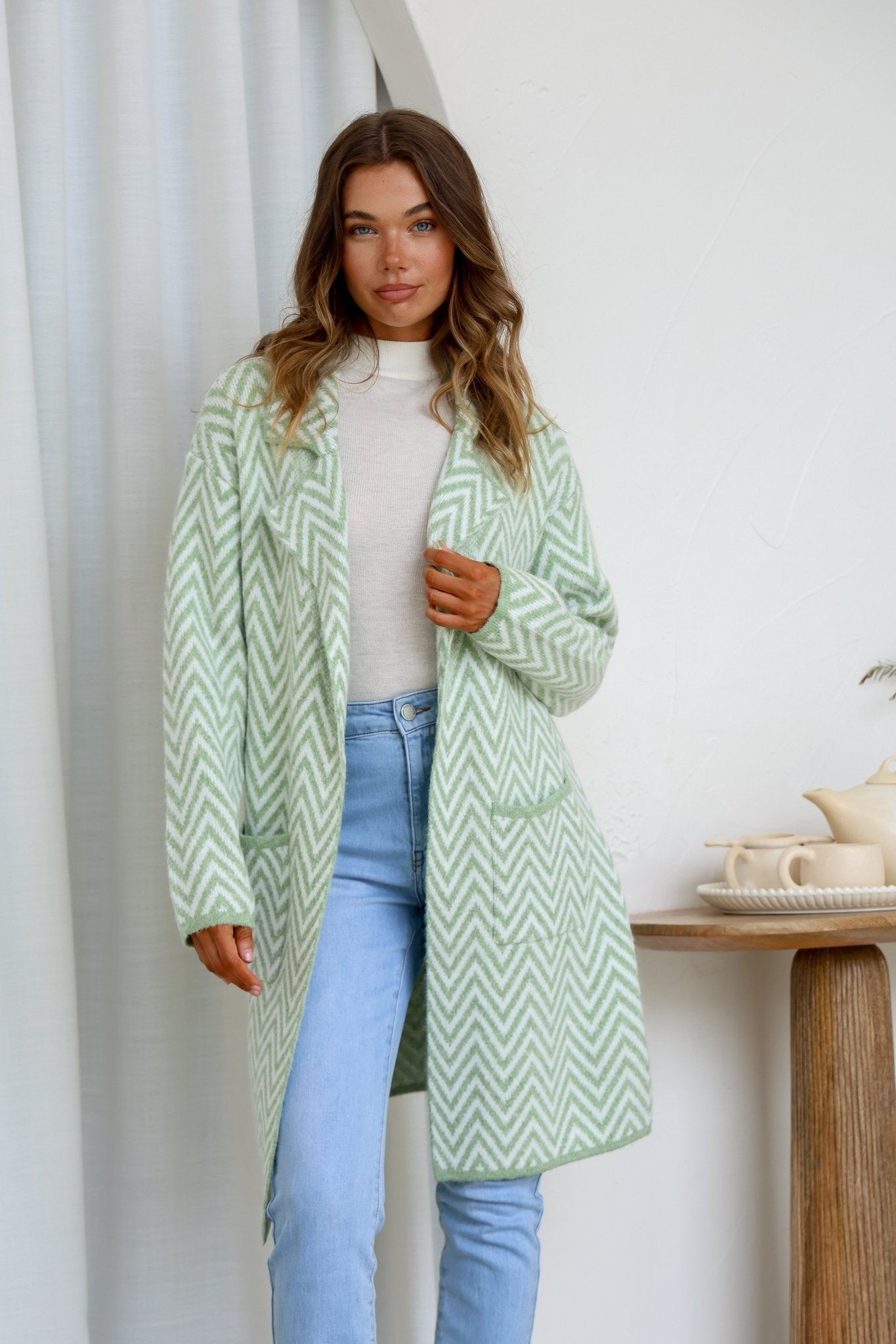 Emmie Cardigan (Soft Green) - Something For Me​​