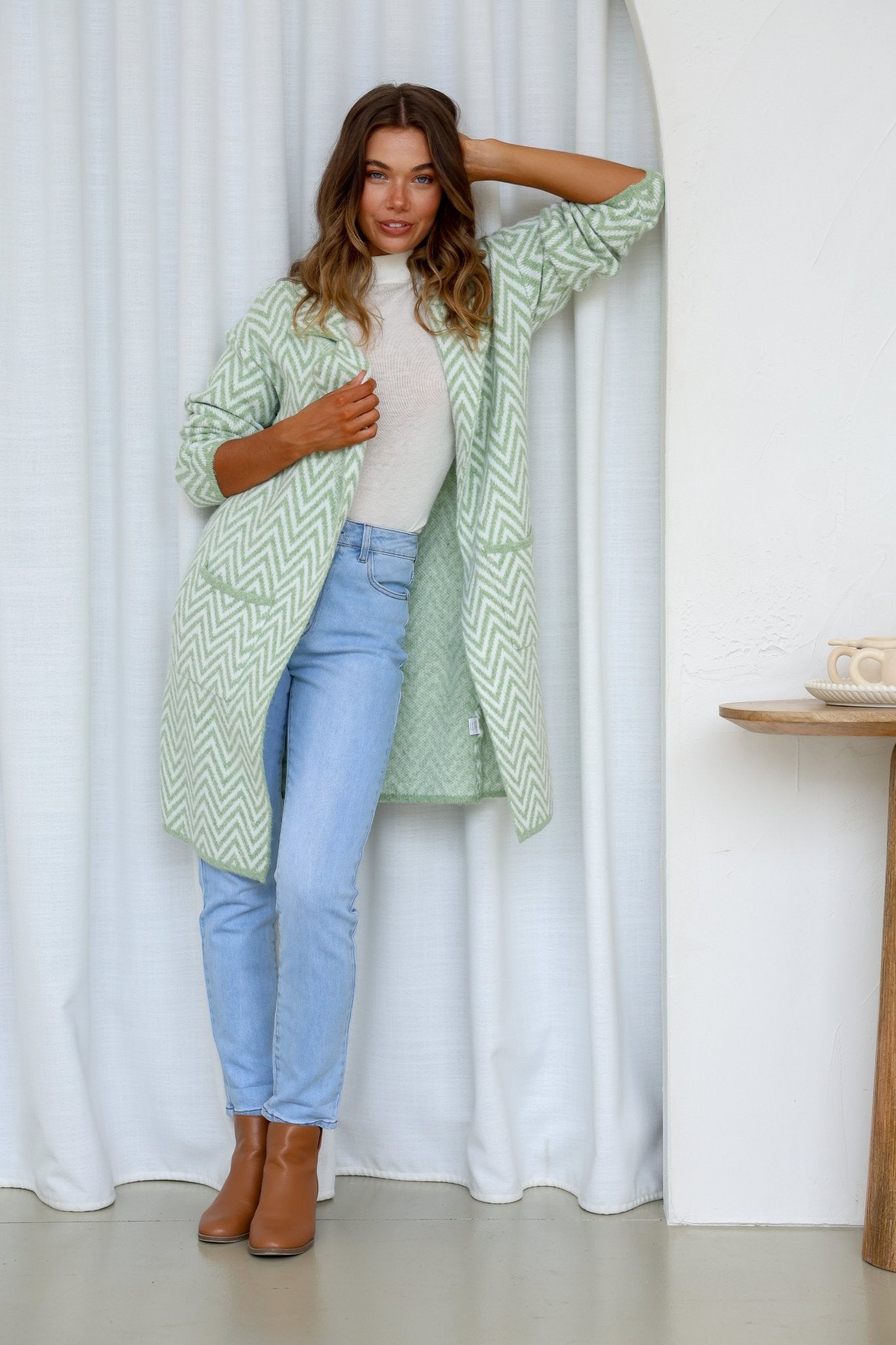 Emmie Cardigan (Soft Green) - Something For Me​​