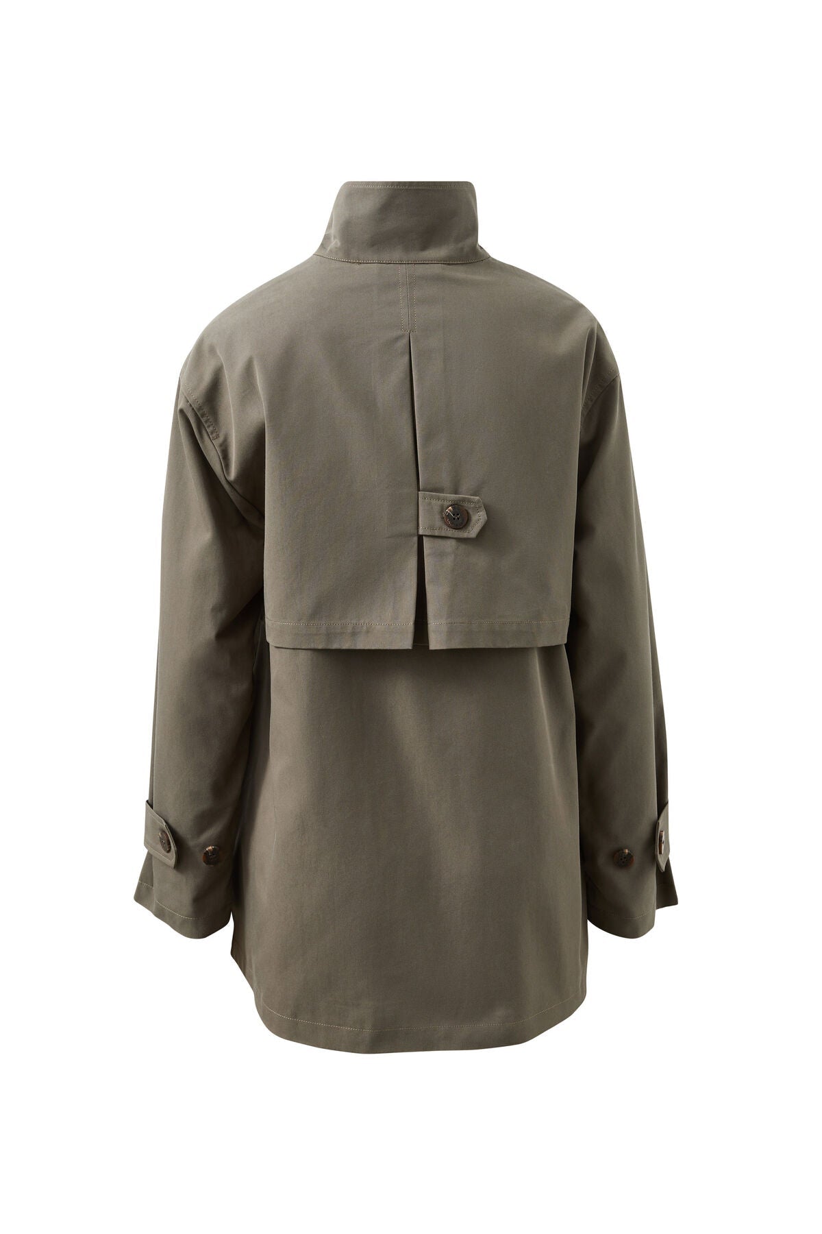 Estelle Funnel Neck Jacket (Moss) - Something For Me​​