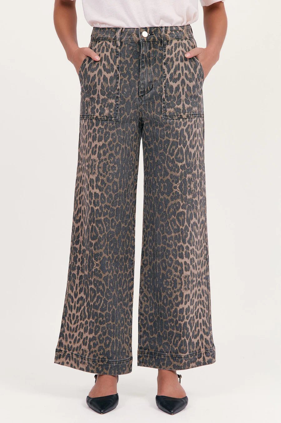 Evie Leopard Print Jean - Something For Me​​