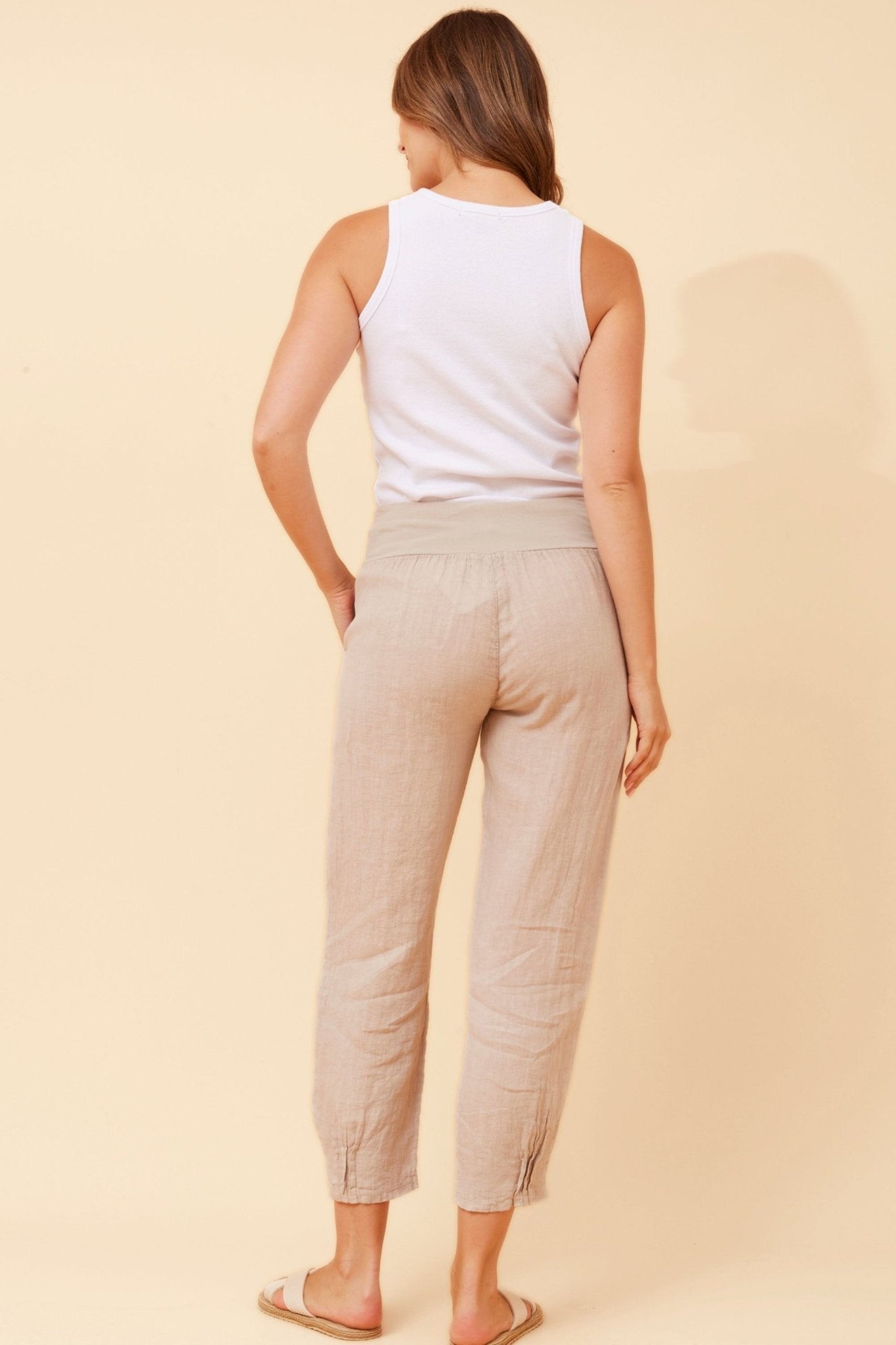 Finn Linen Pants (Linen) - Something For Me​​